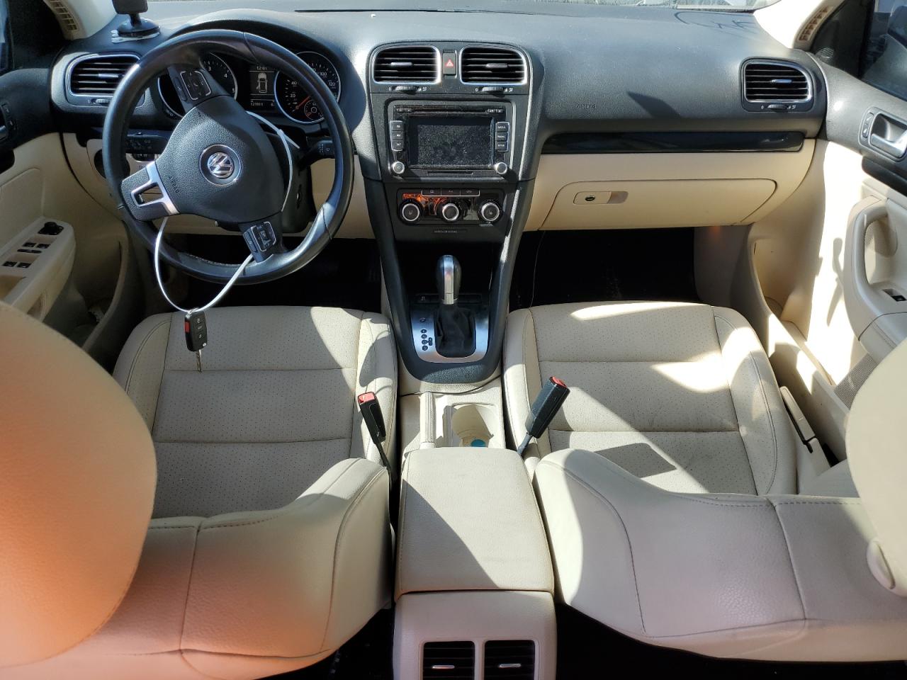 2014 Volkswagen Jetta Tdi Бежевый vin: 3VWPL7AJ0EM619950