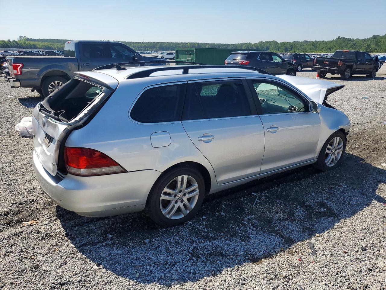 2014 Volkswagen Jetta Tdi Silver vin: 3VWPL7AJ0EM624761
