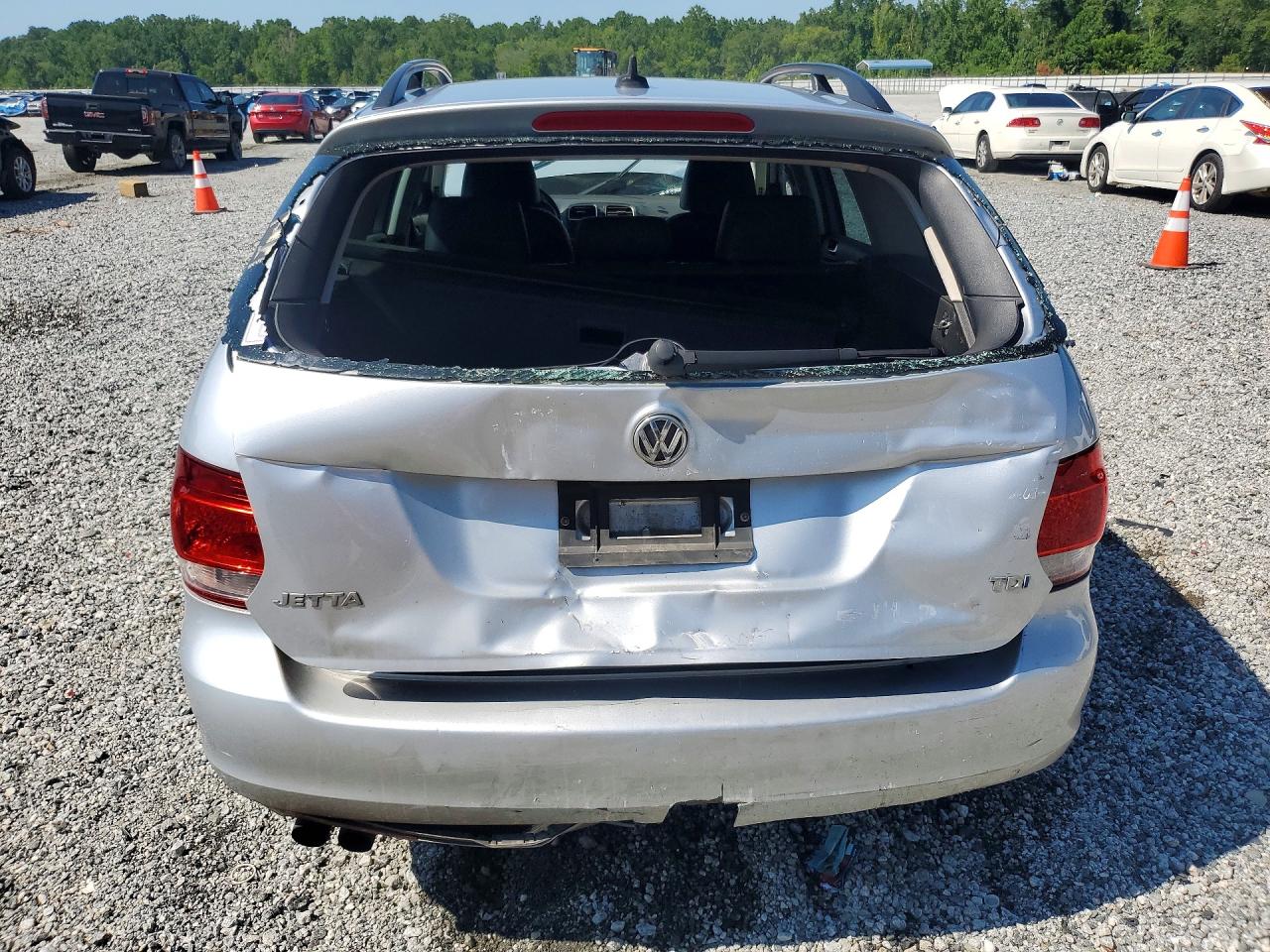 2014 Volkswagen Jetta Tdi Silver vin: 3VWPL7AJ0EM624761