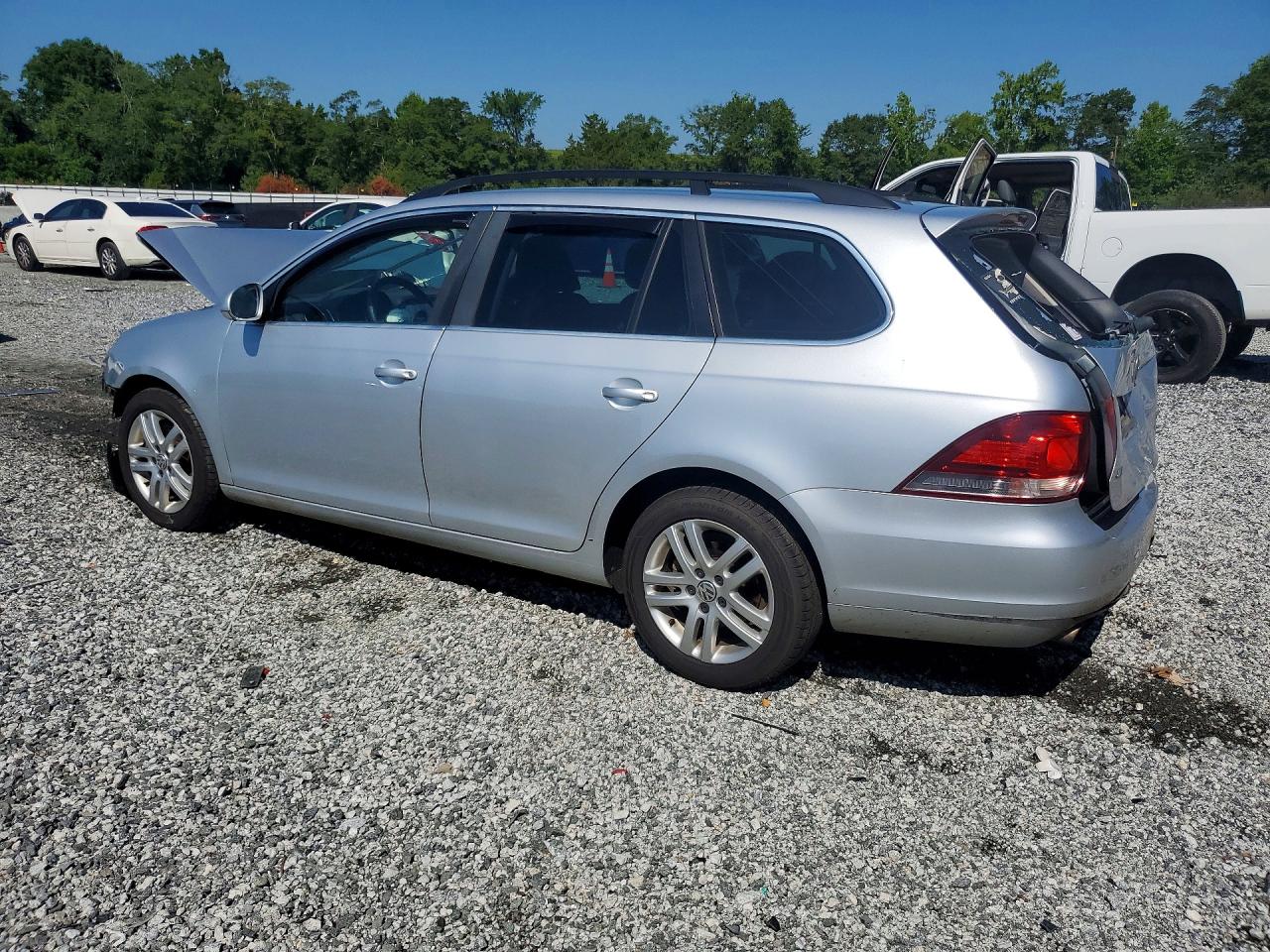 2014 Volkswagen Jetta Tdi Silver vin: 3VWPL7AJ0EM624761