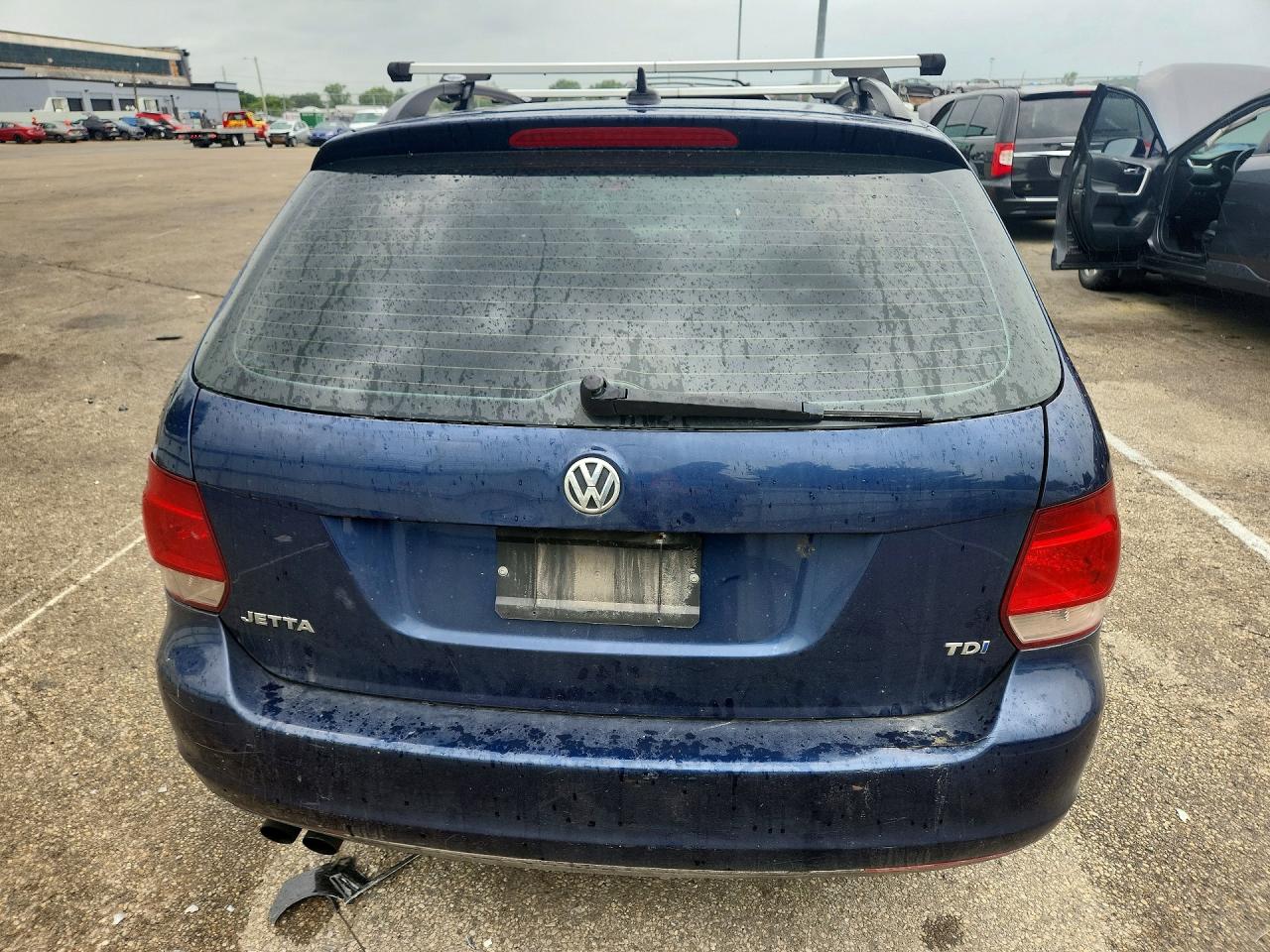 2011 Volkswagen Jetta Tdi Blue vin: 3VWPL7AJ1BM652550