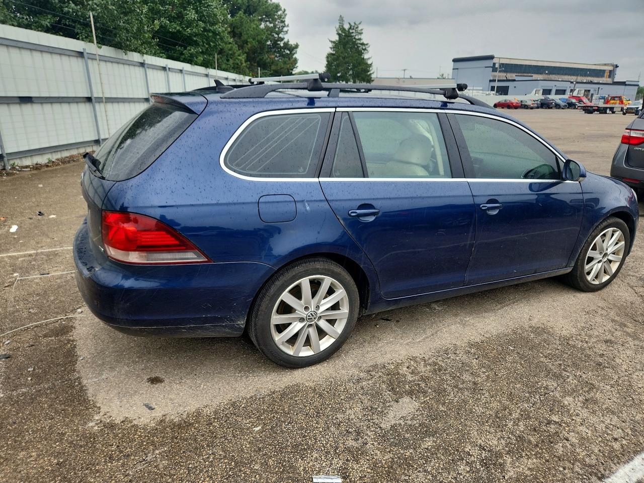 2011 Volkswagen Jetta Tdi Blue vin: 3VWPL7AJ1BM652550