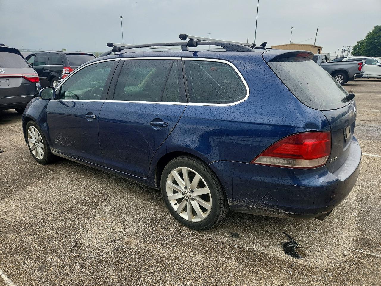 2011 Volkswagen Jetta Tdi Blue vin: 3VWPL7AJ1BM652550