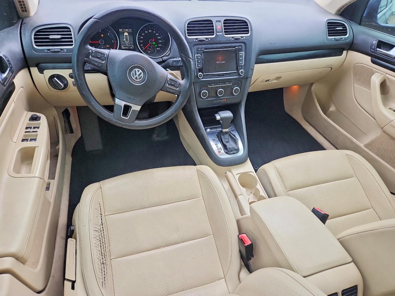 2011 Volkswagen Jetta Tdi Blue vin: 3VWPL7AJ1BM652550