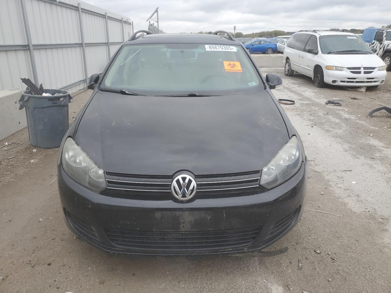 2012 Volkswagen Jetta Tdi Black vin: 3VWPL7AJ1CM673397