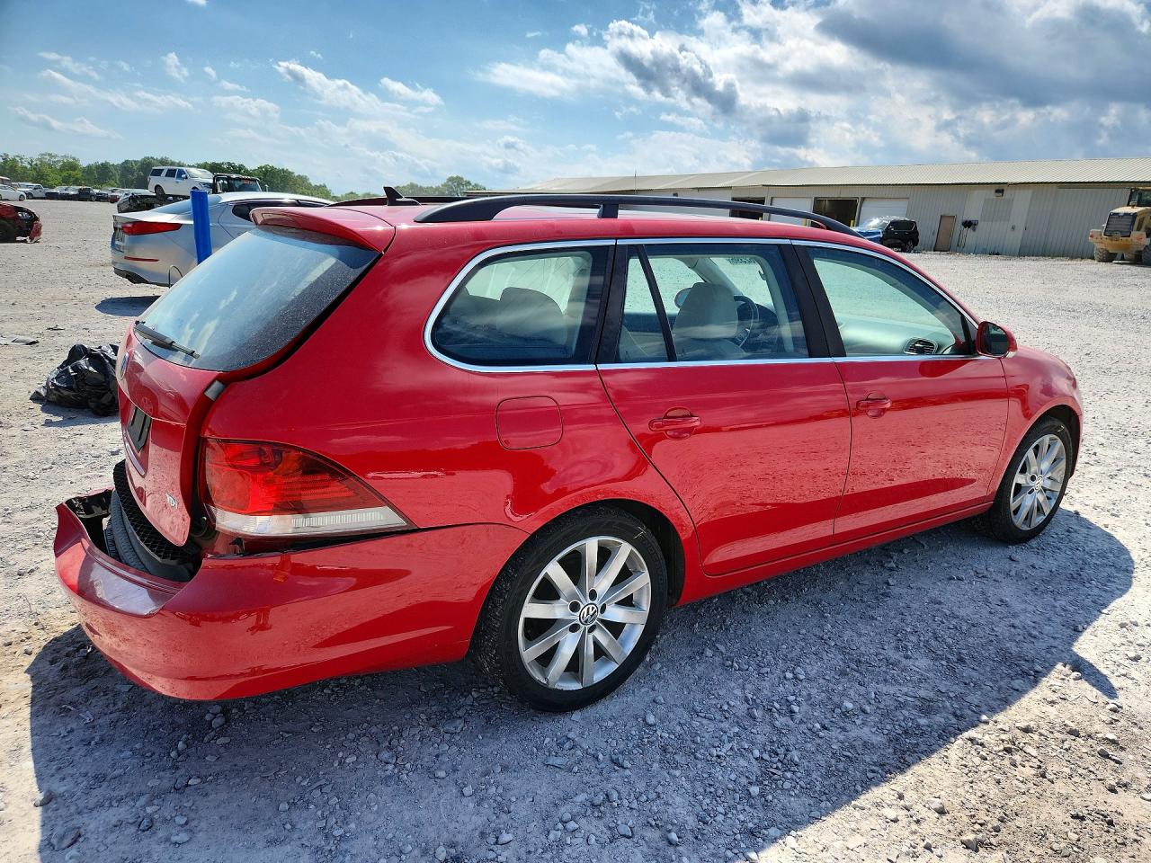 2012 Volkswagen Jetta Tdi Red vin: 3VWPL7AJ1CM692998