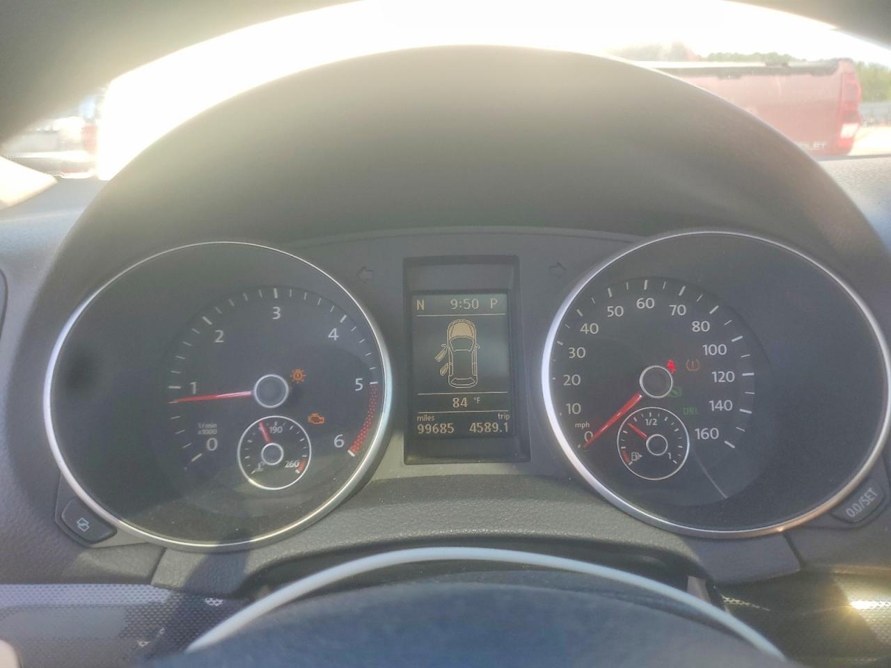 2012 Volkswagen Jetta Tdi White vin: 3VWPL7AJ1CM697148