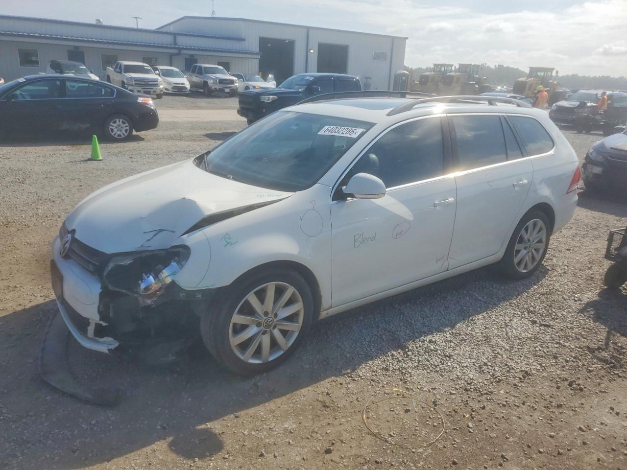 2012 Volkswagen Jetta Tdi White vin: 3VWPL7AJ1CM697148