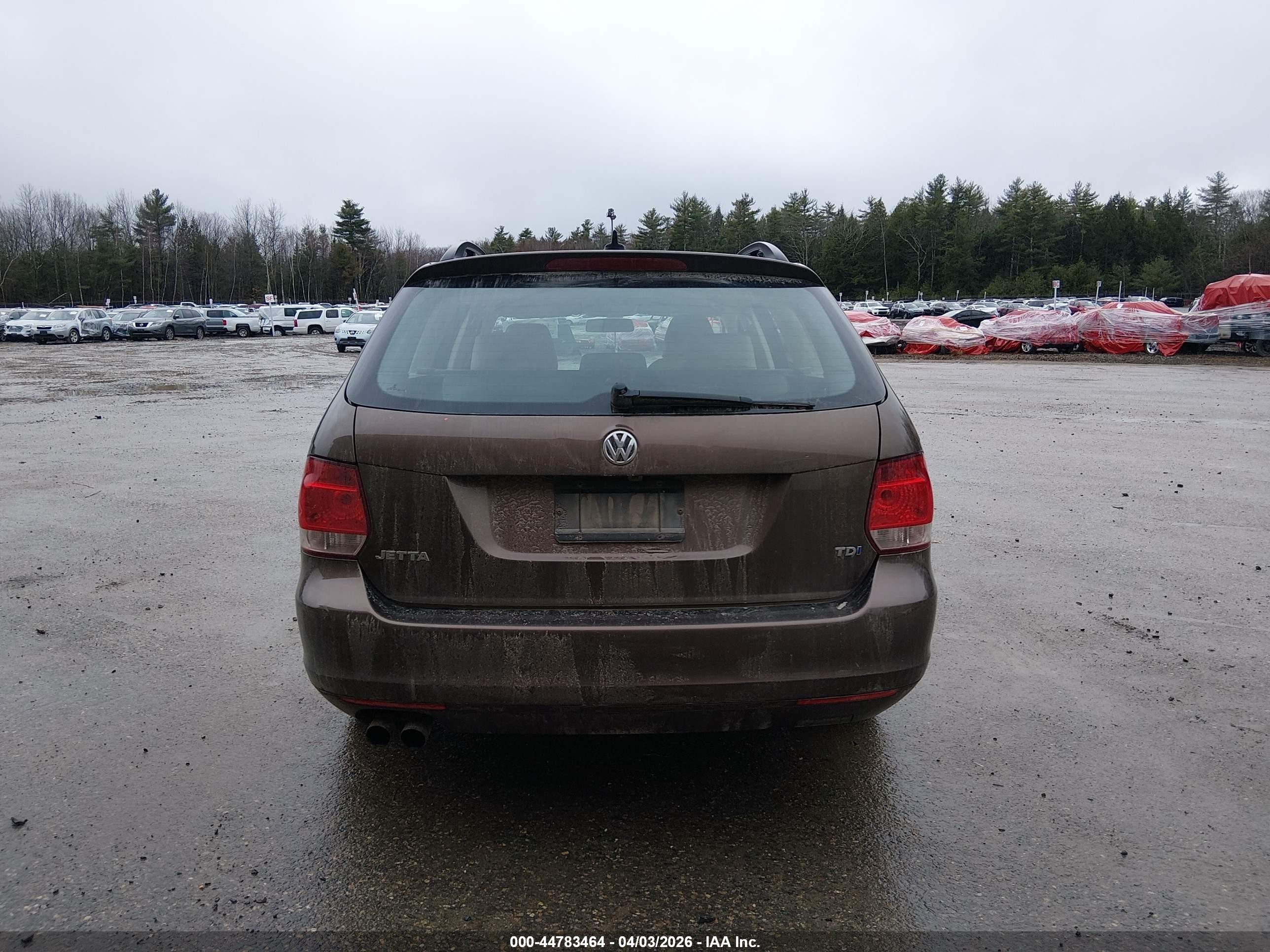 2014 Volkswagen Jetta Sportwagen 2.0l Tdi Коричневый vin: 3VWPL7AJ1EM600291