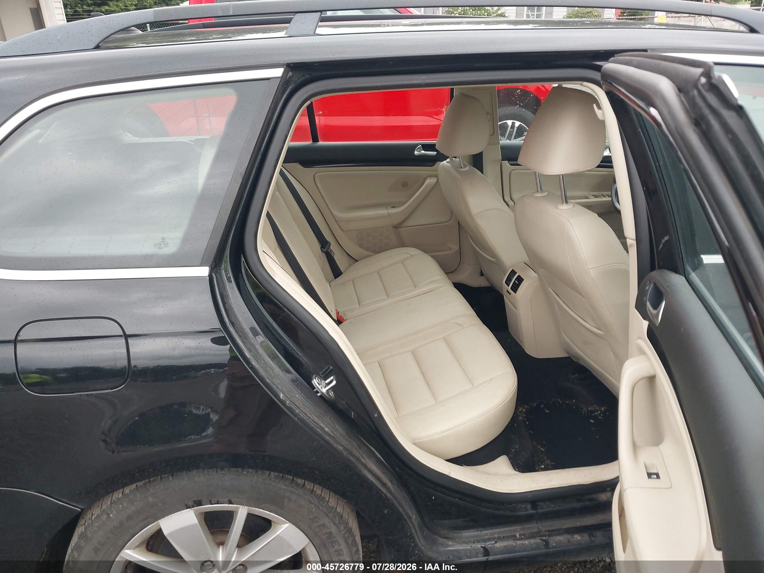 2011 Volkswagen Jetta Sportwagen 2.0l Tdi Black vin: 3VWPL7AJ2BM644182