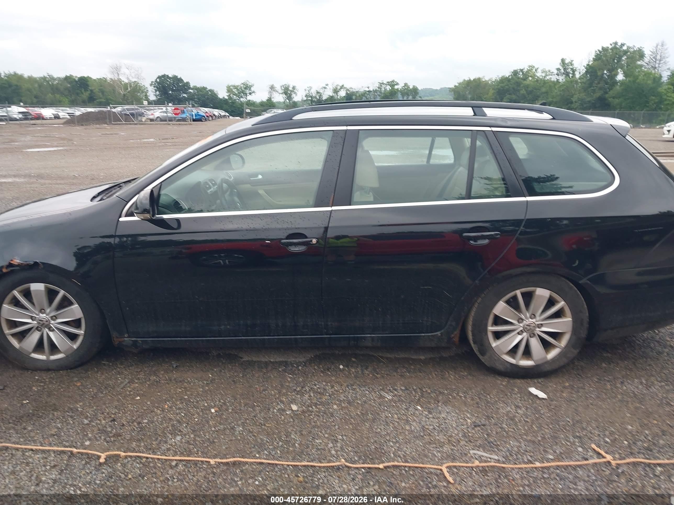 2011 Volkswagen Jetta Sportwagen 2.0l Tdi Black vin: 3VWPL7AJ2BM644182