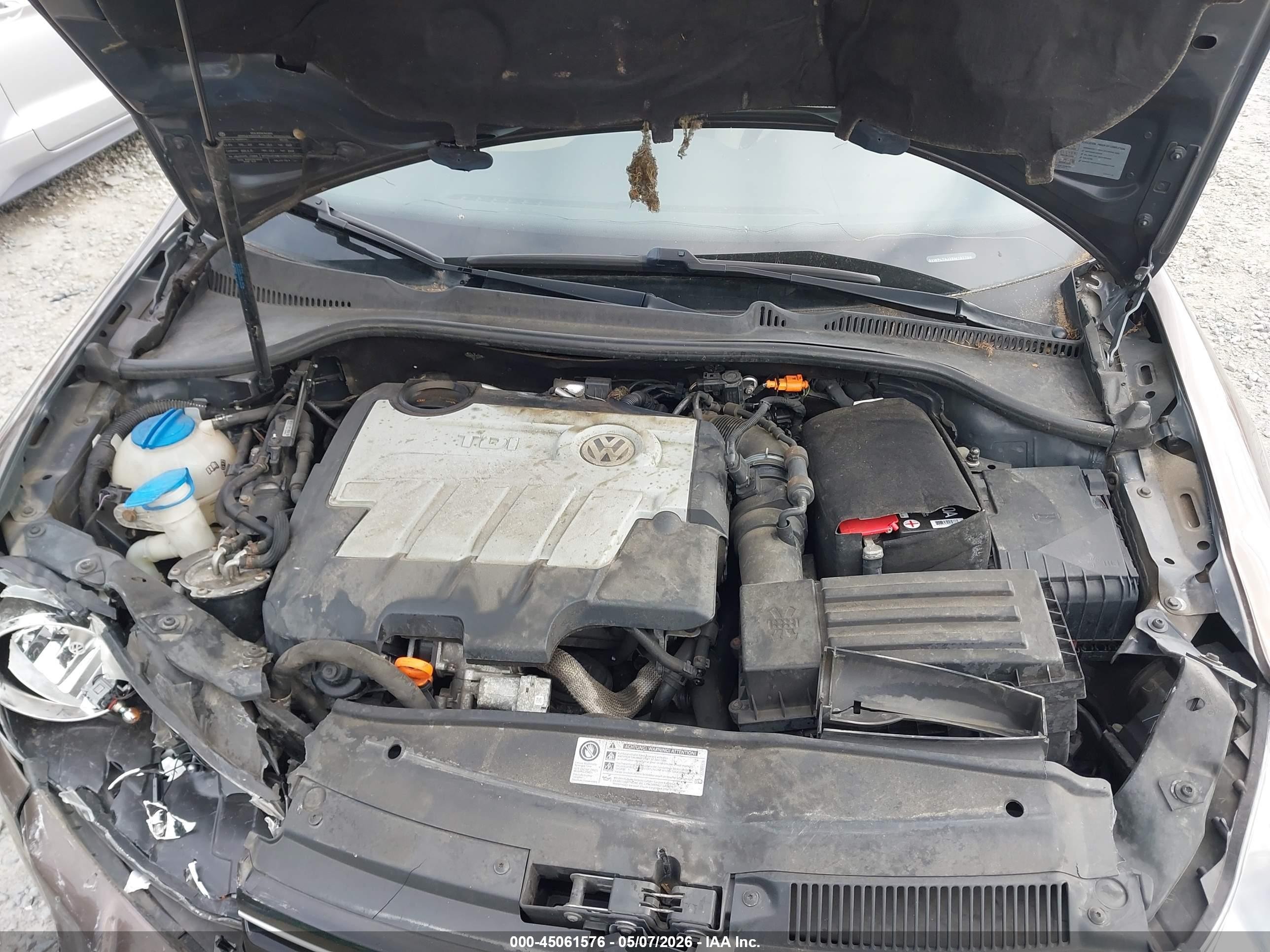 2011 Volkswagen Jetta Sportwagen 2.0l Tdi Brown vin: 3VWPL7AJ2BM707796