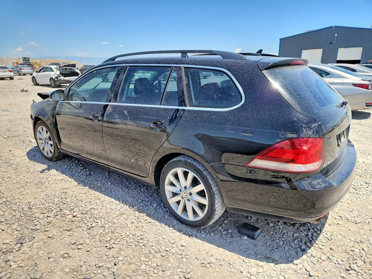 2012 Volkswagen Jetta Tdi Black vin: 3VWPL7AJ2CM679659