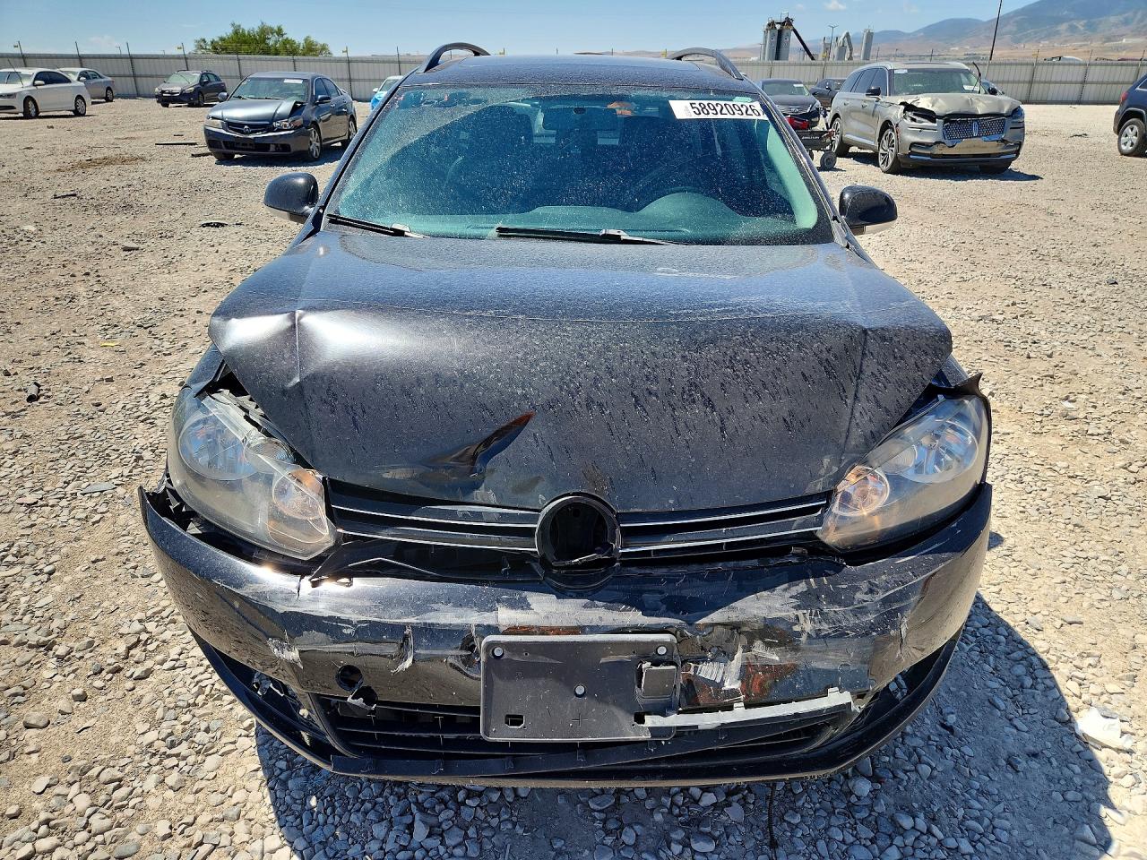 2012 Volkswagen Jetta Tdi Black vin: 3VWPL7AJ2CM679659