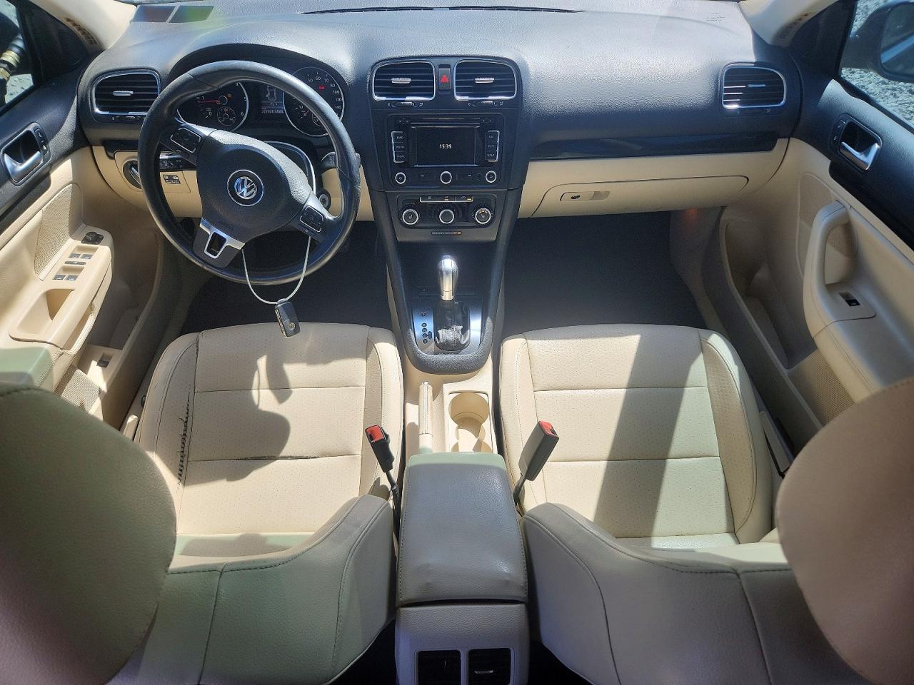 2012 Volkswagen Jetta Tdi Black vin: 3VWPL7AJ2CM703345