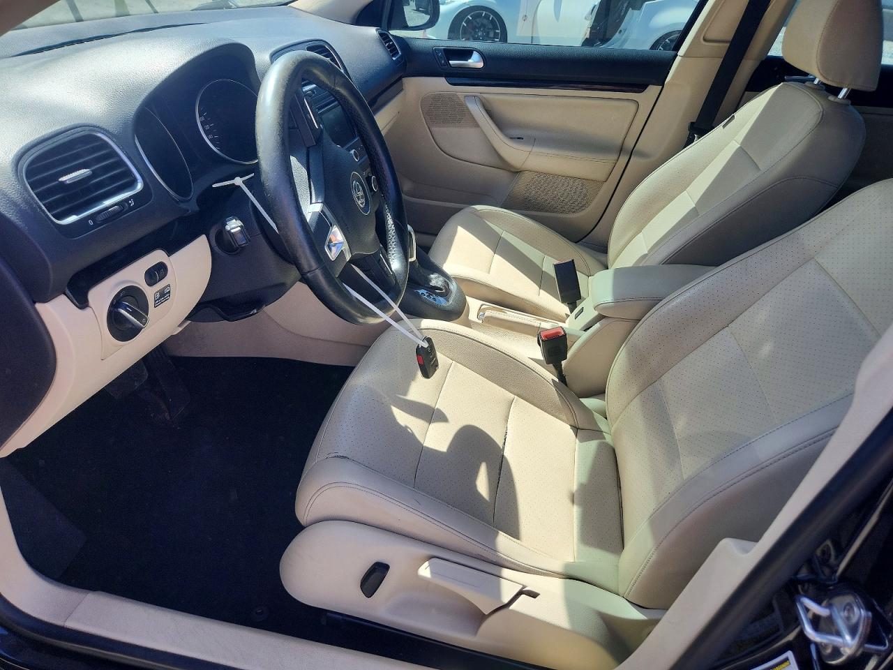 2012 Volkswagen Jetta Tdi Black vin: 3VWPL7AJ2CM703345