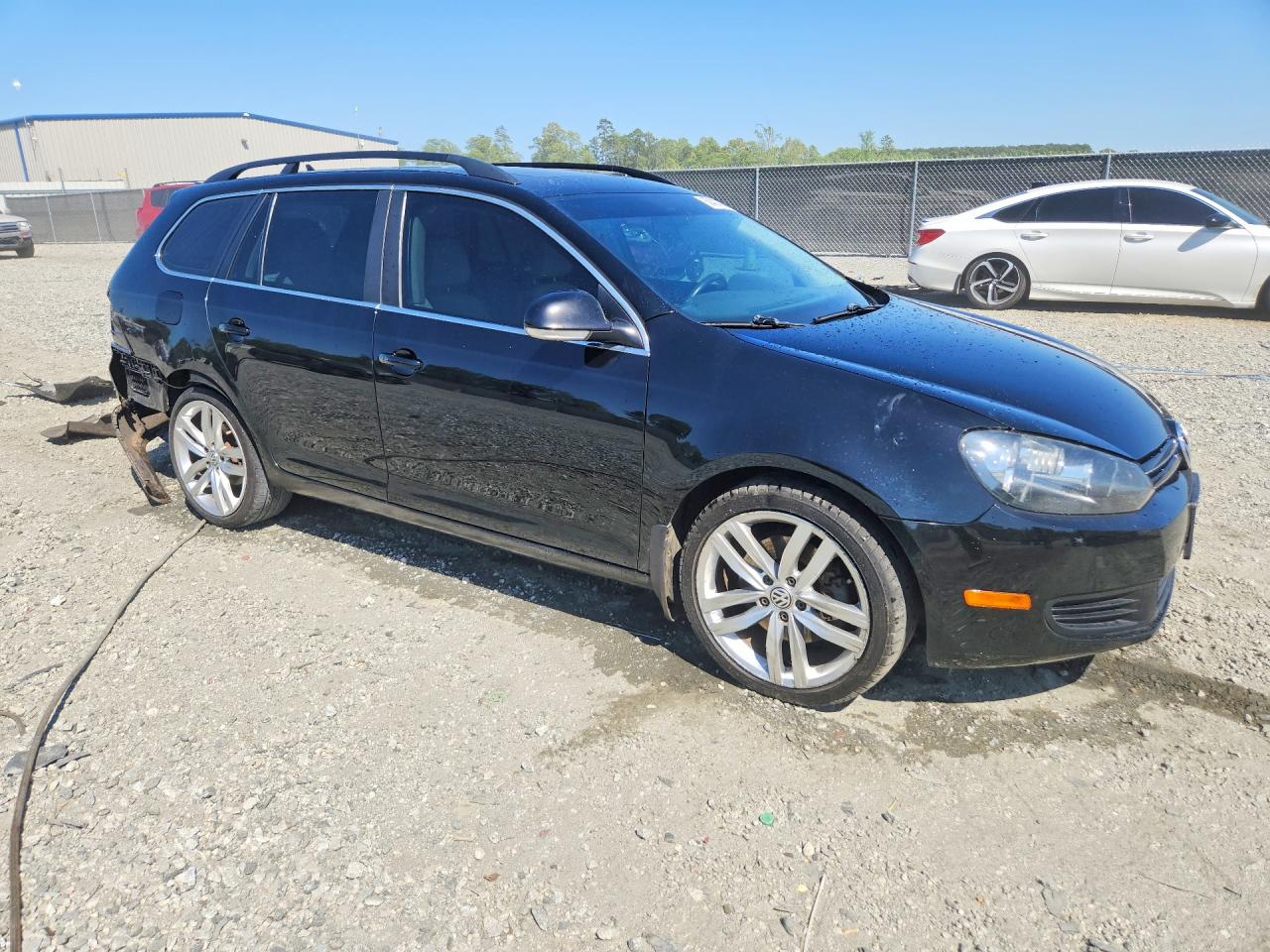 2012 Volkswagen Jetta Tdi Black vin: 3VWPL7AJ2CM703345
