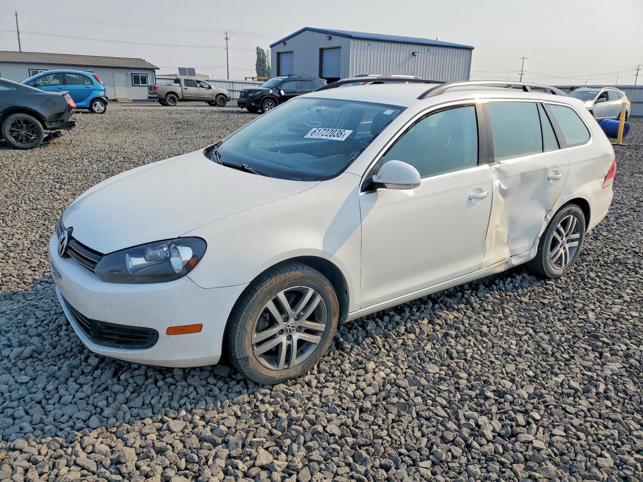 2013 Volkswagen Jetta Tdi White vin: 3VWPL7AJ2DM605028