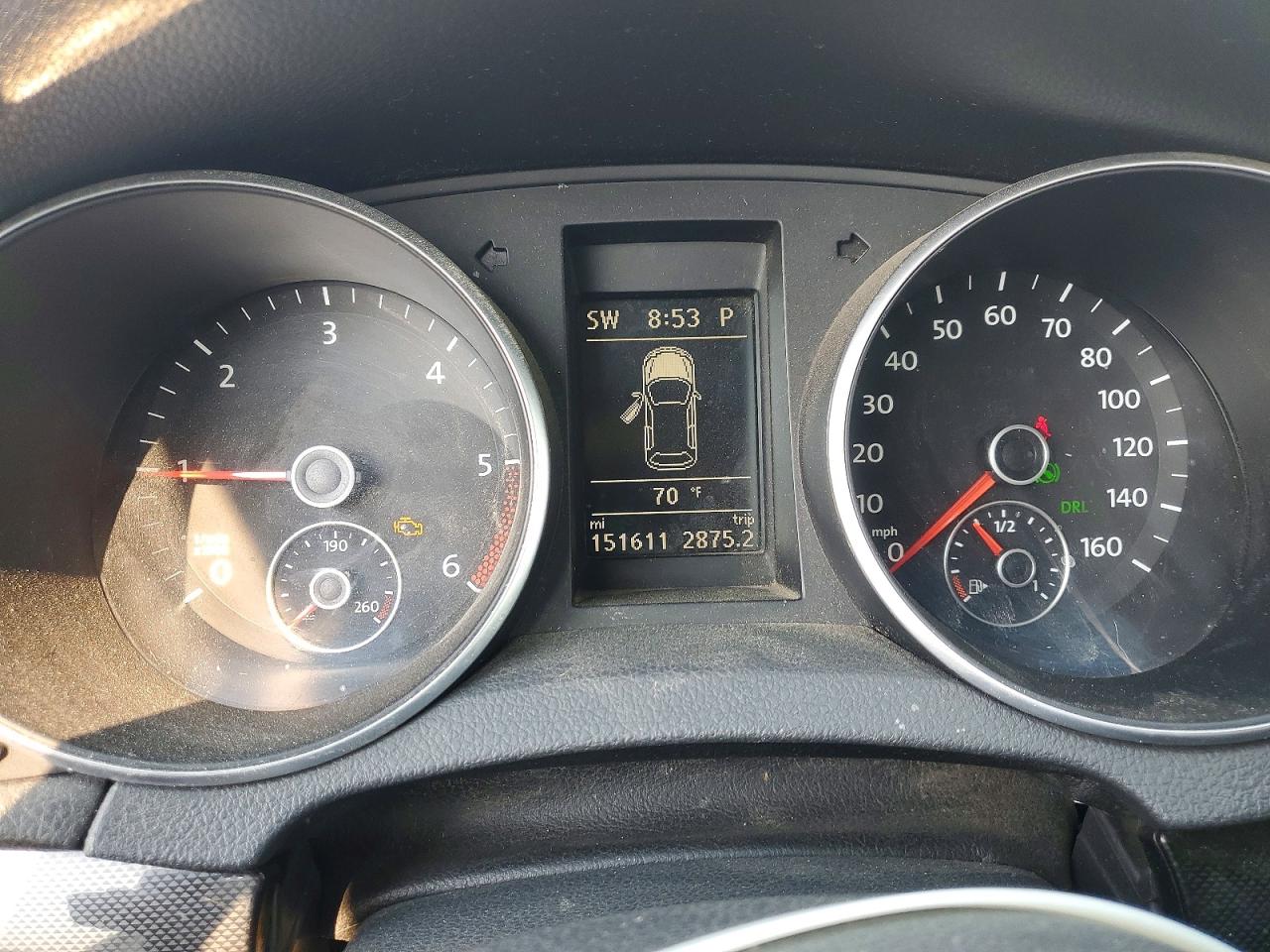 2013 Volkswagen Jetta Tdi White vin: 3VWPL7AJ2DM605028