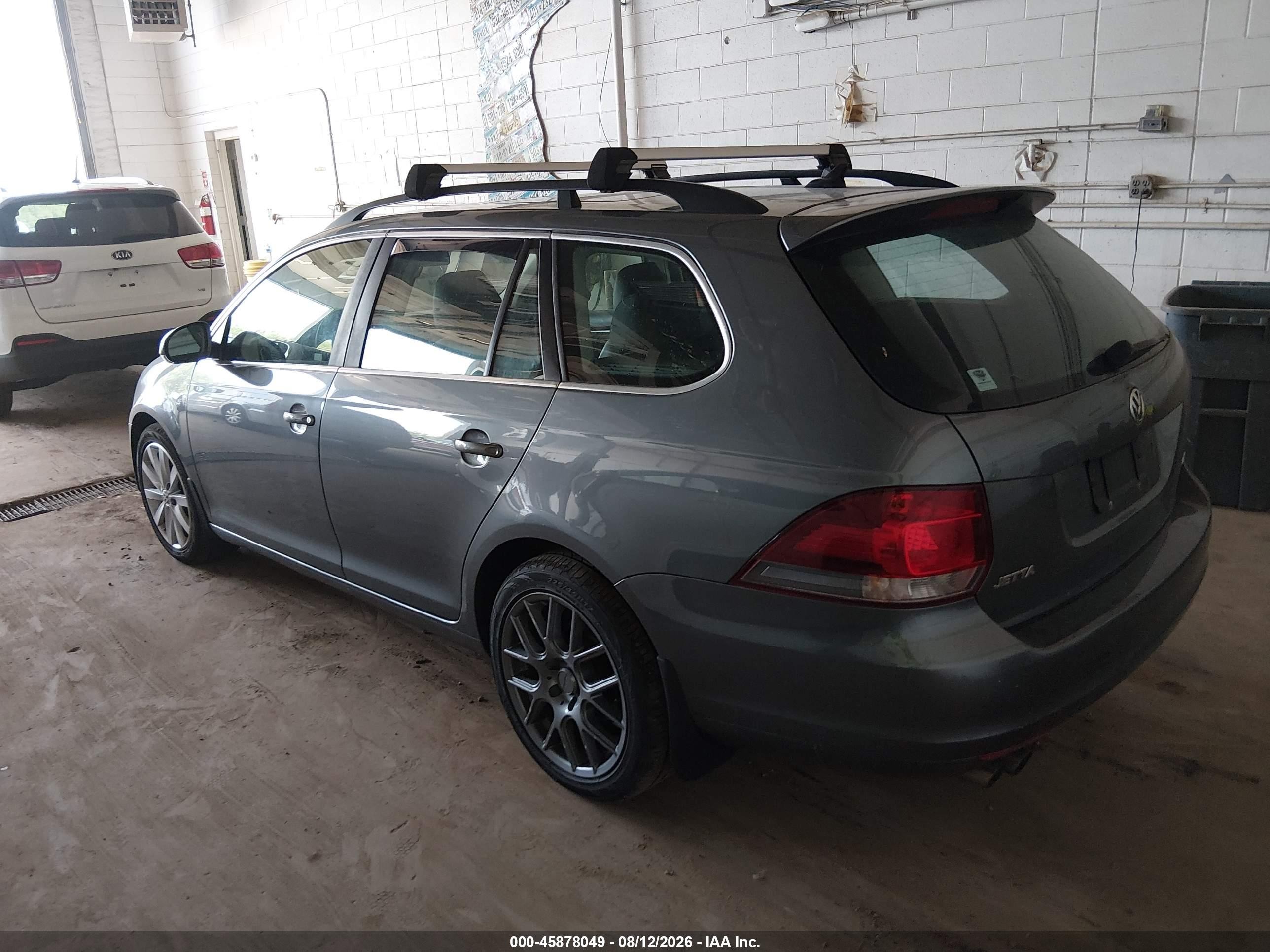 2013 Volkswagen Jetta Sportwagen 2.0l Tdi Gray vin: 3VWPL7AJ2DM607684