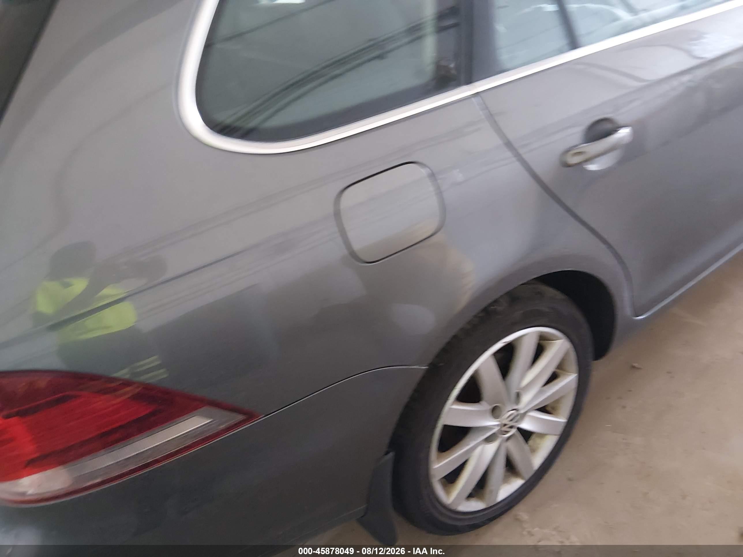 2013 Volkswagen Jetta Sportwagen 2.0l Tdi Gray vin: 3VWPL7AJ2DM607684