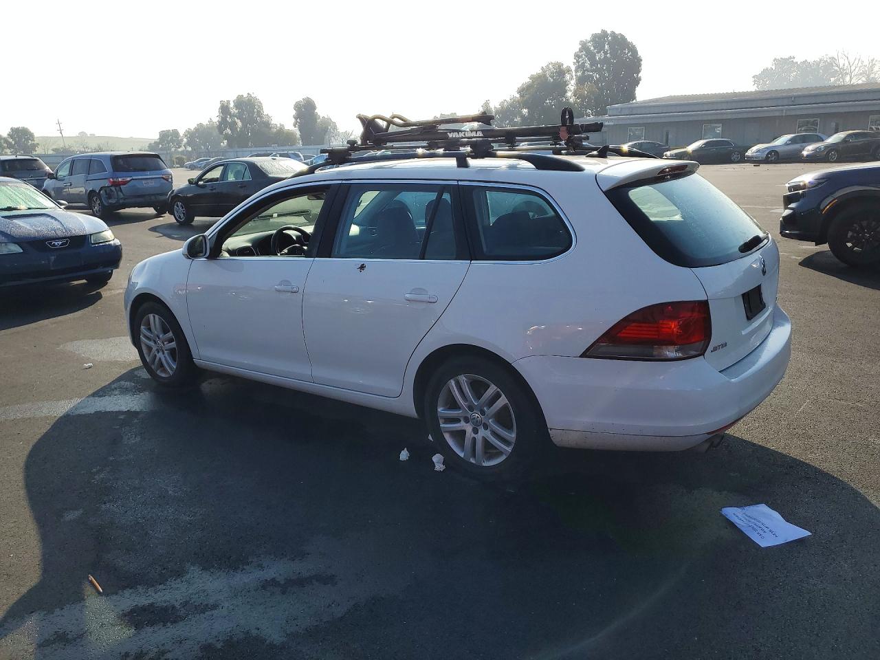2013 Volkswagen Jetta Tdi White vin: 3VWPL7AJ2DM695829