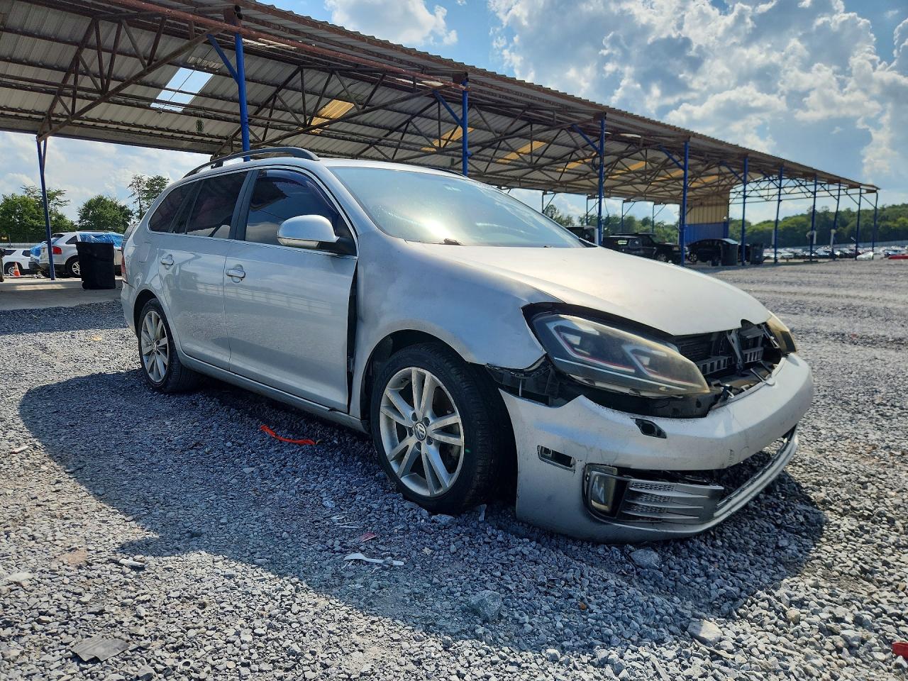 2014 Volkswagen Jetta Tdi Silver vin: 3VWPL7AJ2EM612921