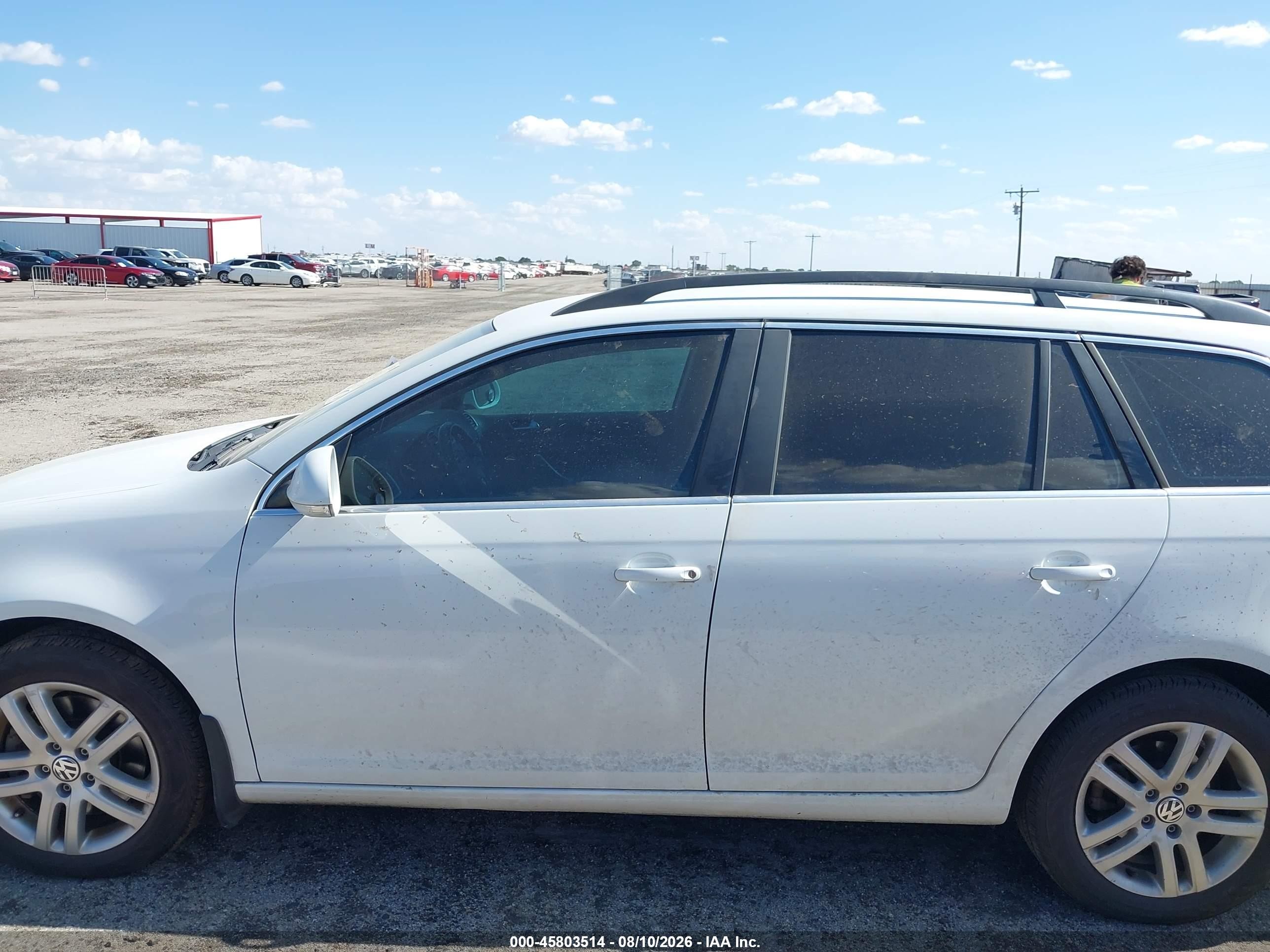 2014 Volkswagen Jetta Sportwagen 2.0l Tdi White vin: 3VWPL7AJ2EM613826