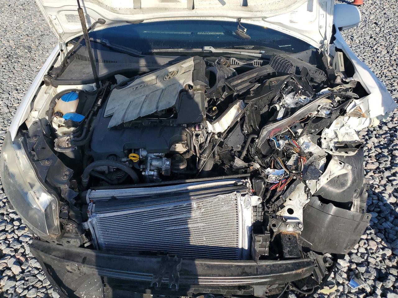 2014 Volkswagen Jetta Tdi Белый vin: 3VWPL7AJ2EM615043
