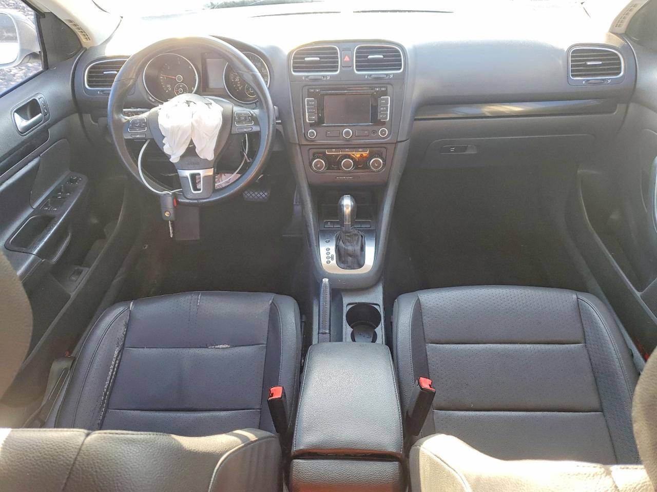 2014 Volkswagen Jetta Tdi Белый vin: 3VWPL7AJ2EM615043