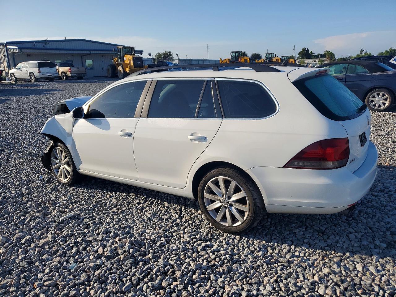 2014 Volkswagen Jetta Tdi Белый vin: 3VWPL7AJ2EM615043