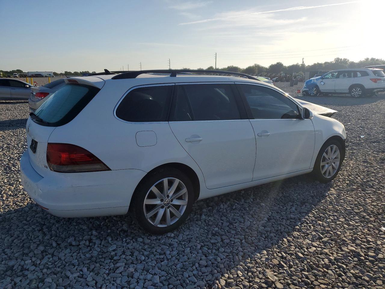 2014 Volkswagen Jetta Tdi Белый vin: 3VWPL7AJ2EM615043