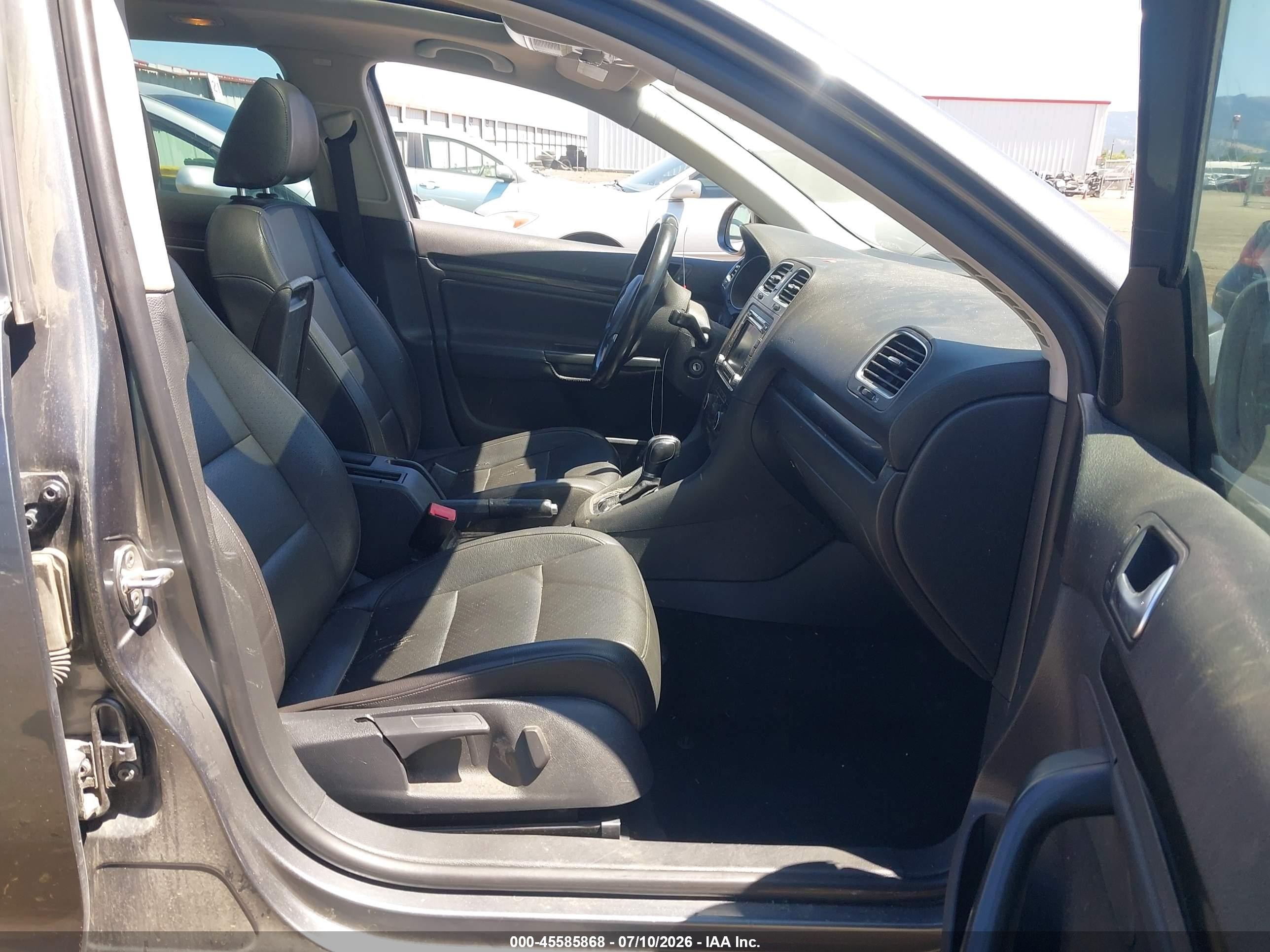 2014 Volkswagen Jetta Sportwagen 2.0l Tdi Gray vin: 3VWPL7AJ2EM616791