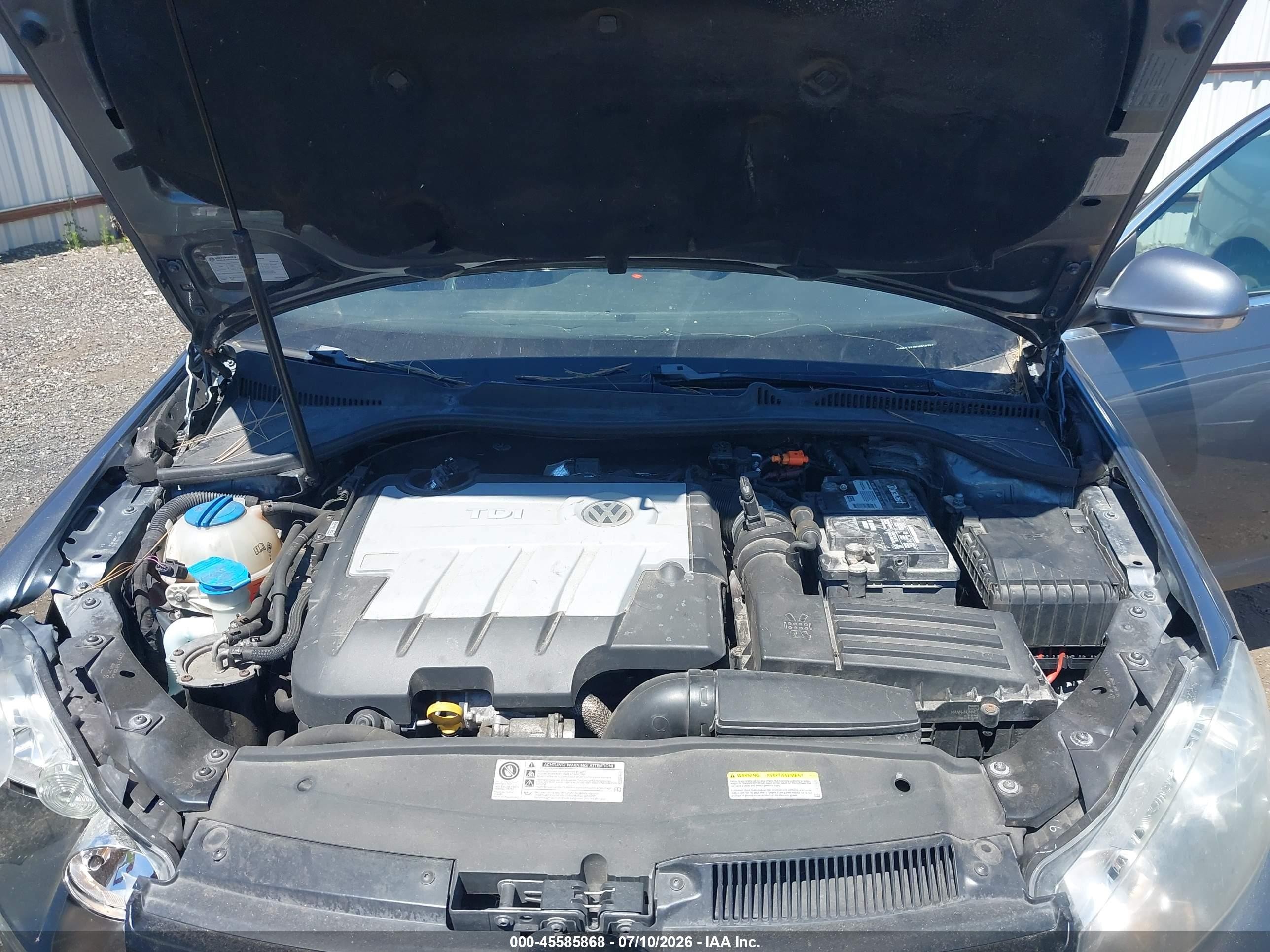 2014 Volkswagen Jetta Sportwagen 2.0l Tdi Gray vin: 3VWPL7AJ2EM616791