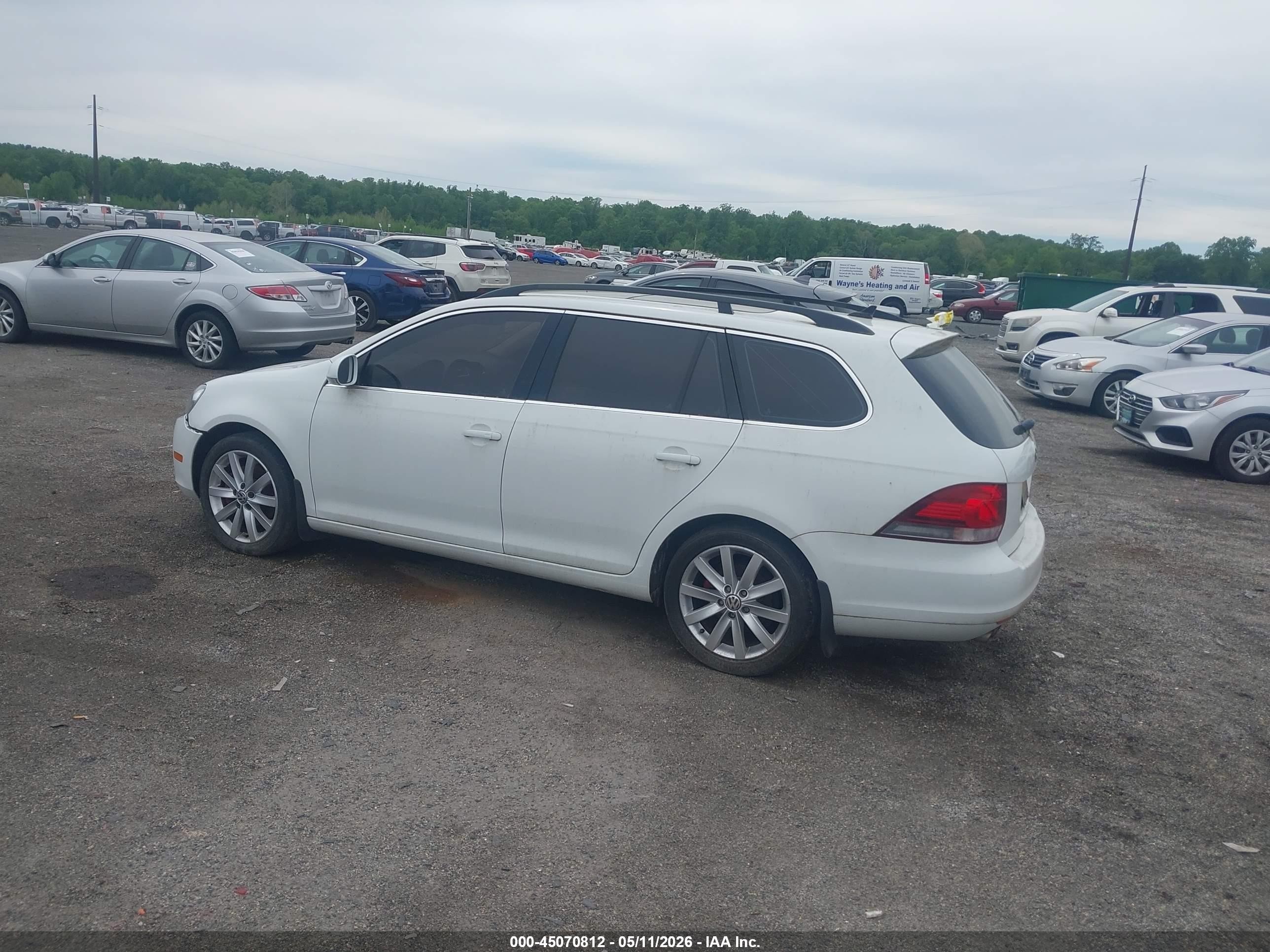 2014 Volkswagen Jetta Sportwagen 2.0l Tdi White vin: 3VWPL7AJ2EM619058
