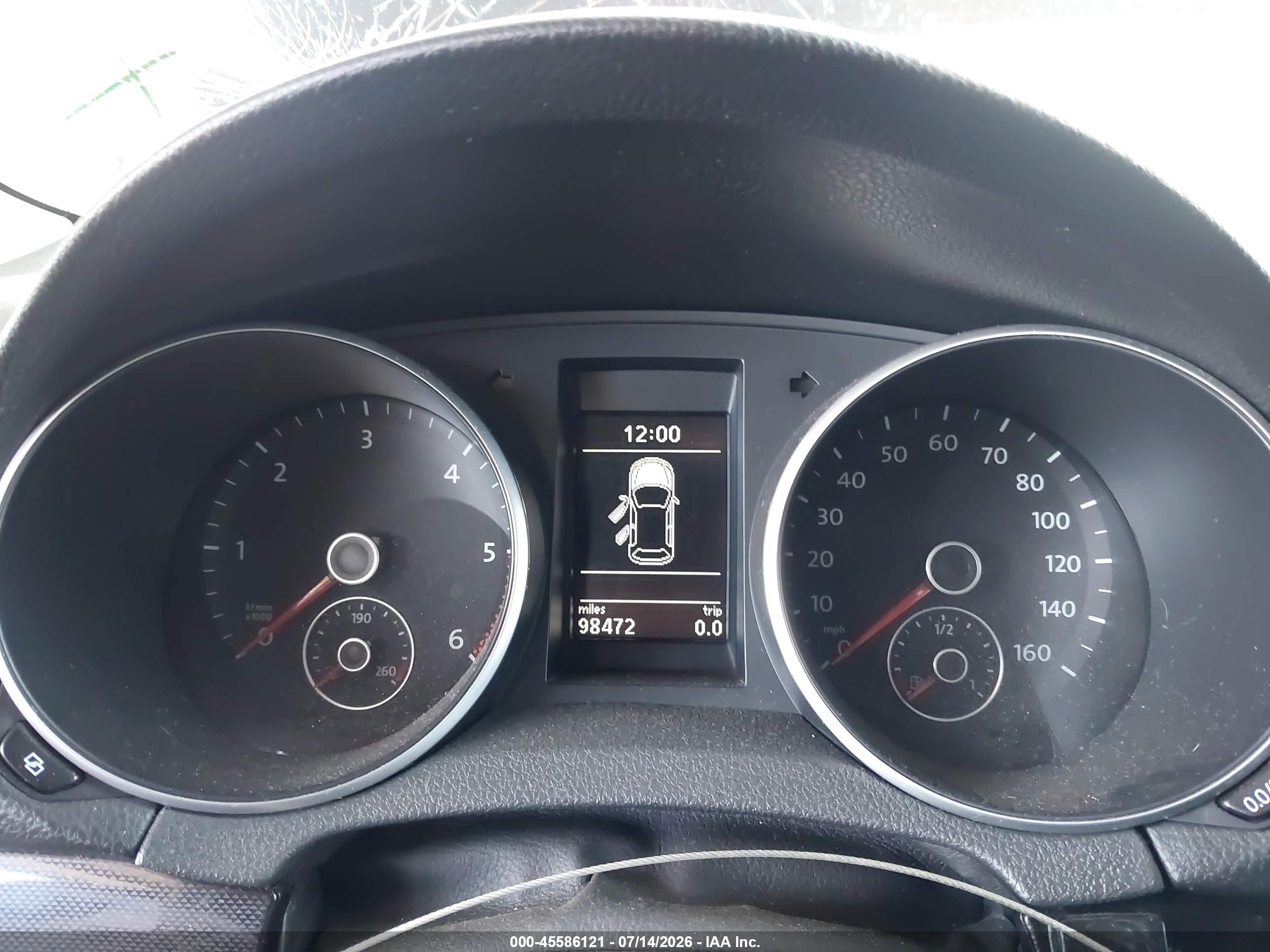 2011 Volkswagen Jetta Sportwagen 2.0l Tdi Gray vin: 3VWPL7AJ3BM697988