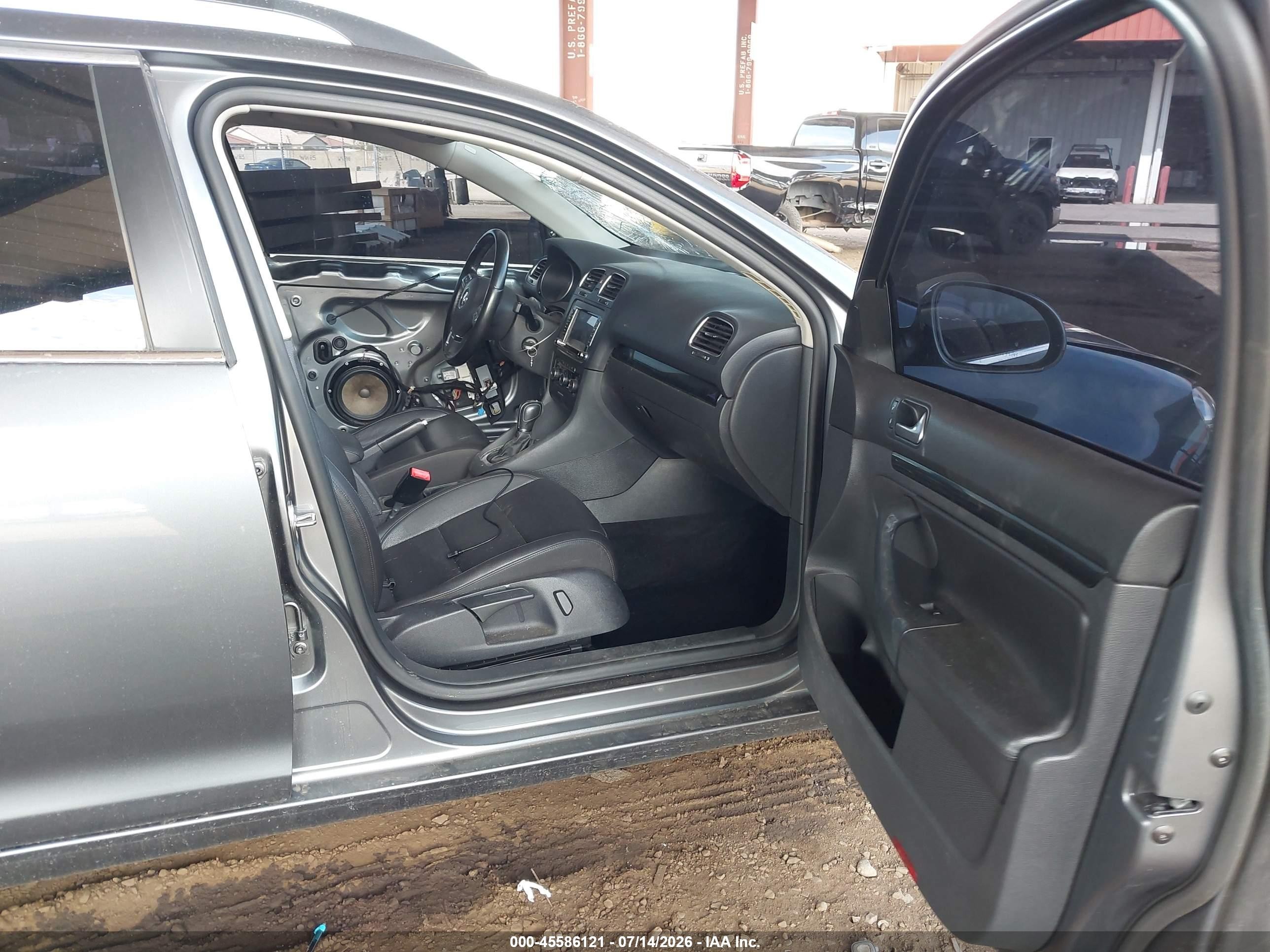 2011 Volkswagen Jetta Sportwagen 2.0l Tdi Gray vin: 3VWPL7AJ3BM697988