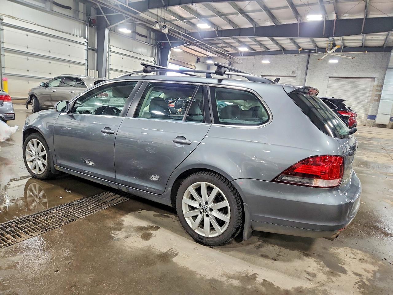 2012 Volkswagen Jetta Tdi Gray vin: 3VWPL7AJ3CM647464