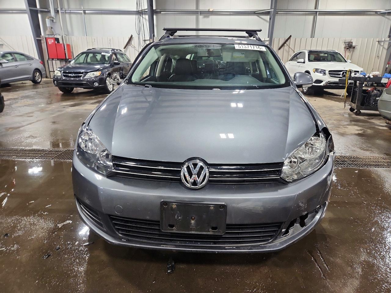 2012 Volkswagen Jetta Tdi Gray vin: 3VWPL7AJ3CM647464