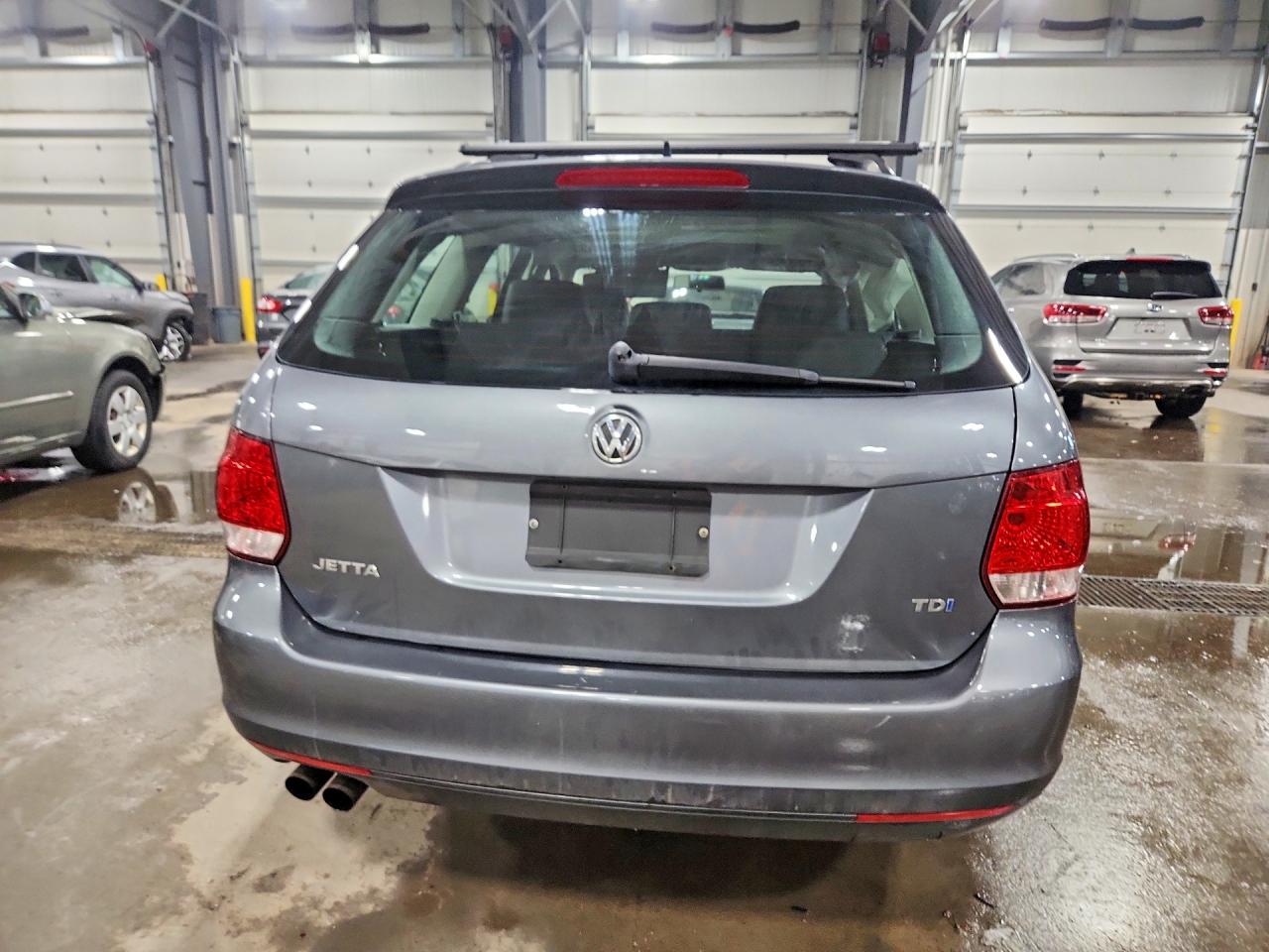2012 Volkswagen Jetta Tdi Gray vin: 3VWPL7AJ3CM647464
