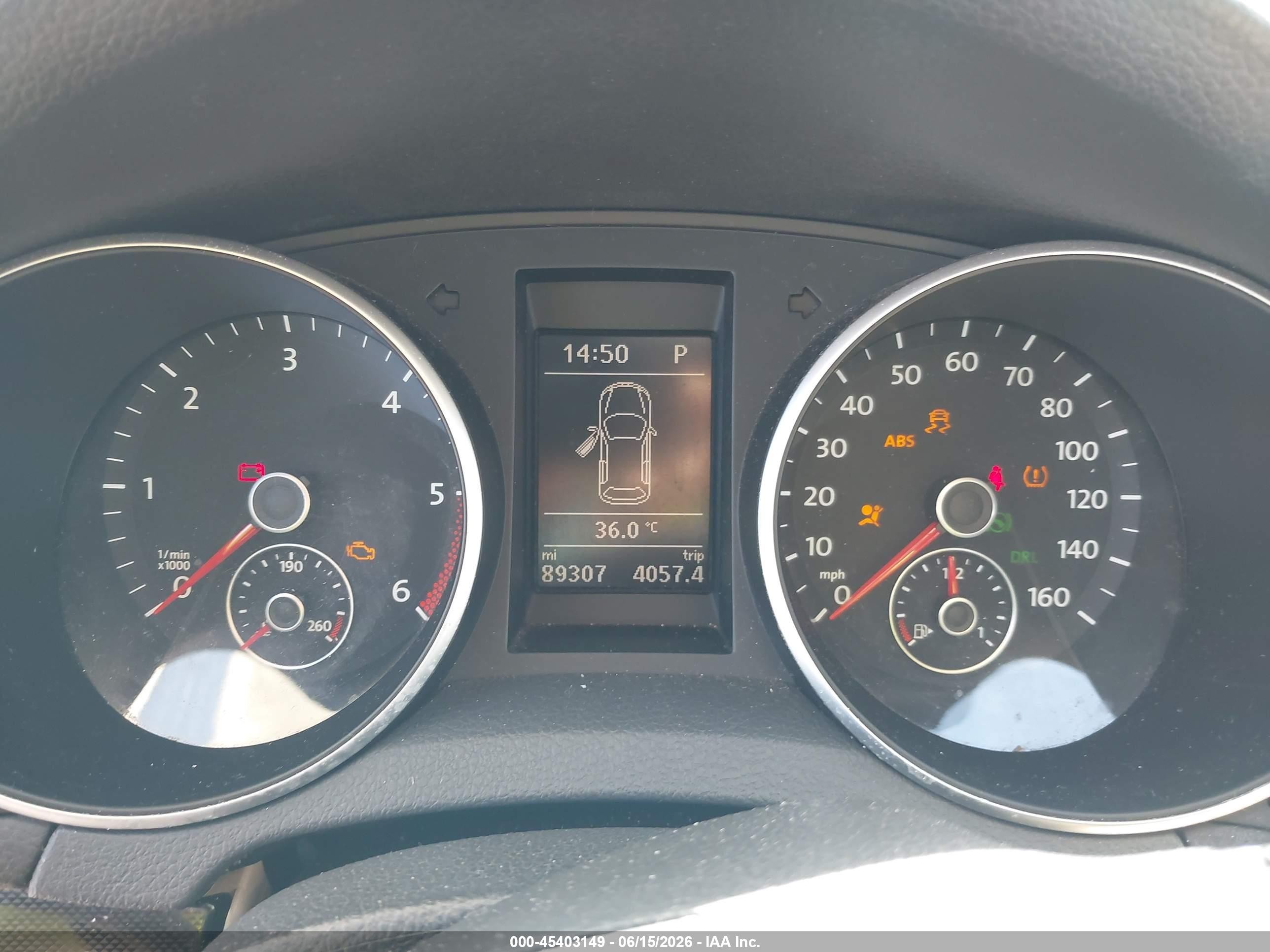 2013 Volkswagen Jetta Sportwagen 2.0l Tdi White vin: 3VWPL7AJ3DM609041