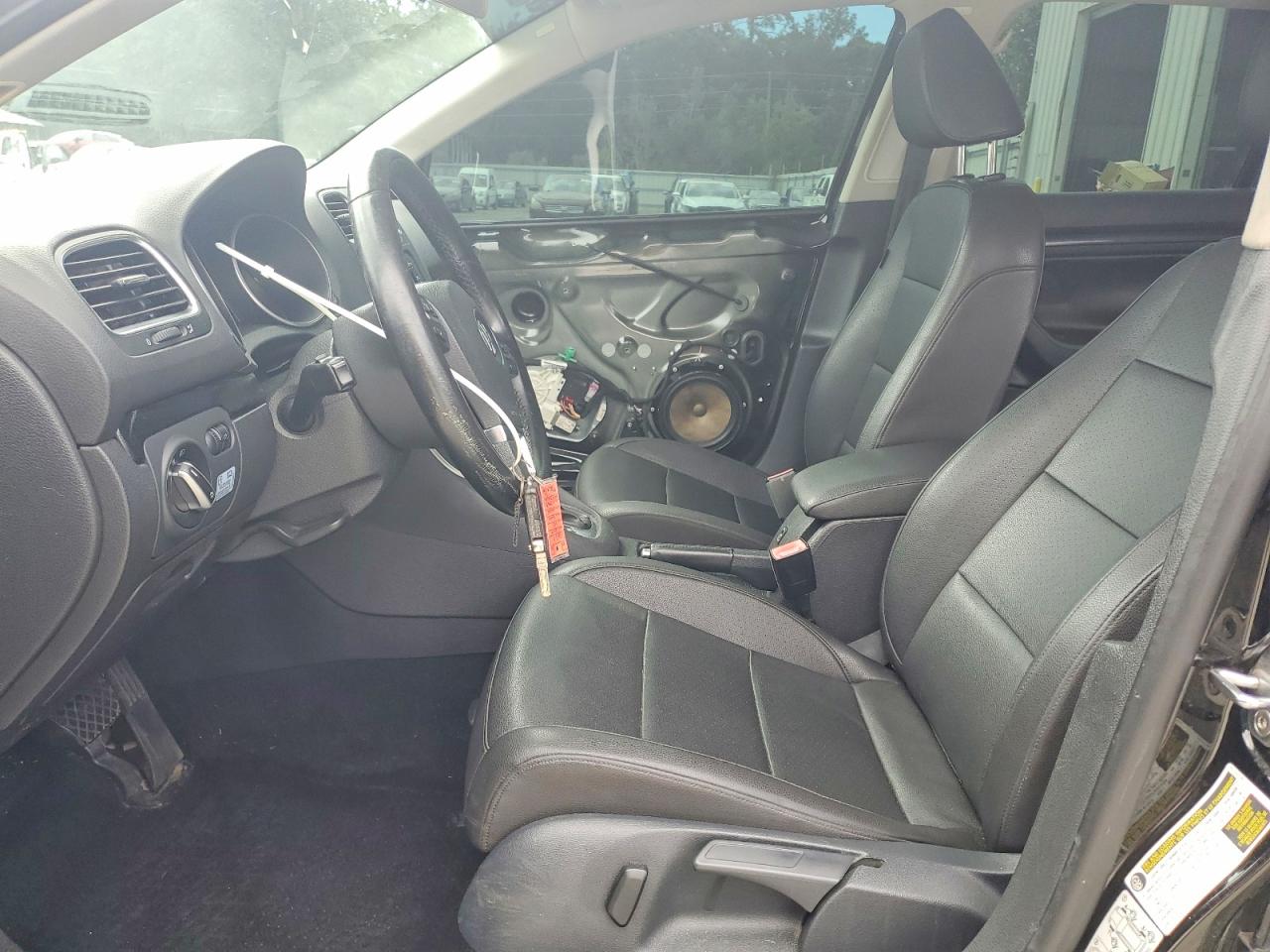 2013 Volkswagen Jetta Tdi Black vin: 3VWPL7AJ3DM655193