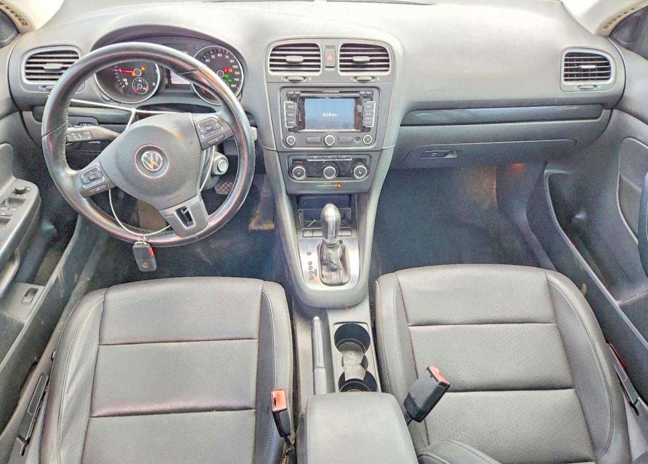 2013 Volkswagen Jetta Tdi Black vin: 3VWPL7AJ3DM668588