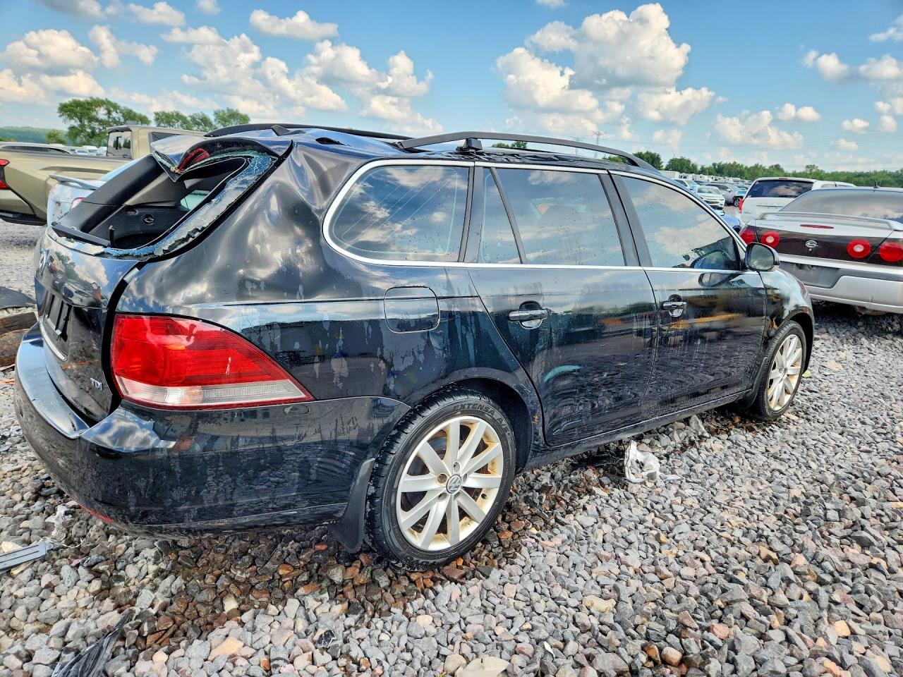 2013 Volkswagen Jetta Tdi Black vin: 3VWPL7AJ3DM668588