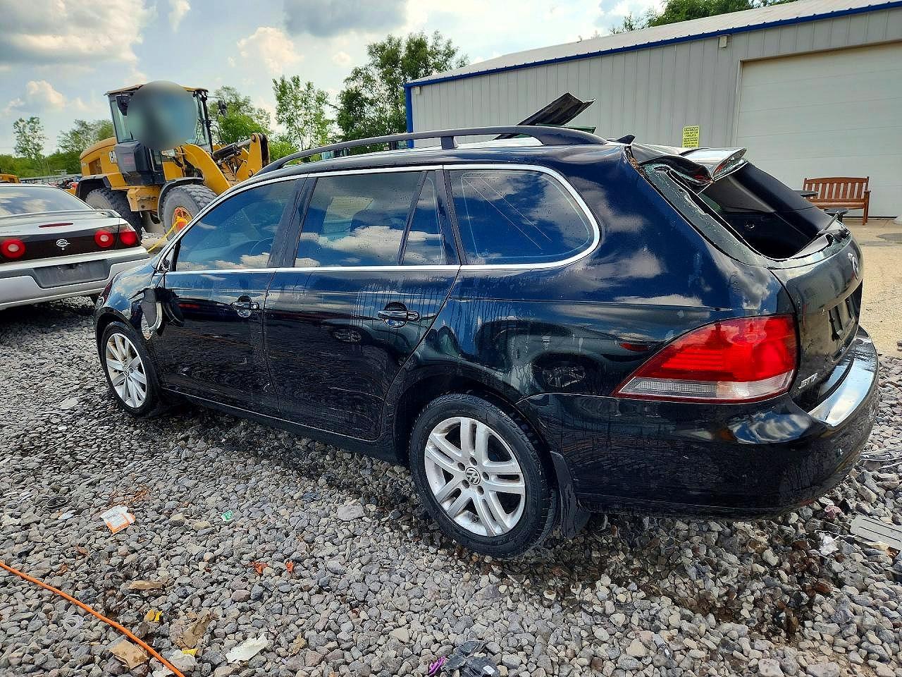 2013 Volkswagen Jetta Tdi Black vin: 3VWPL7AJ3DM668588