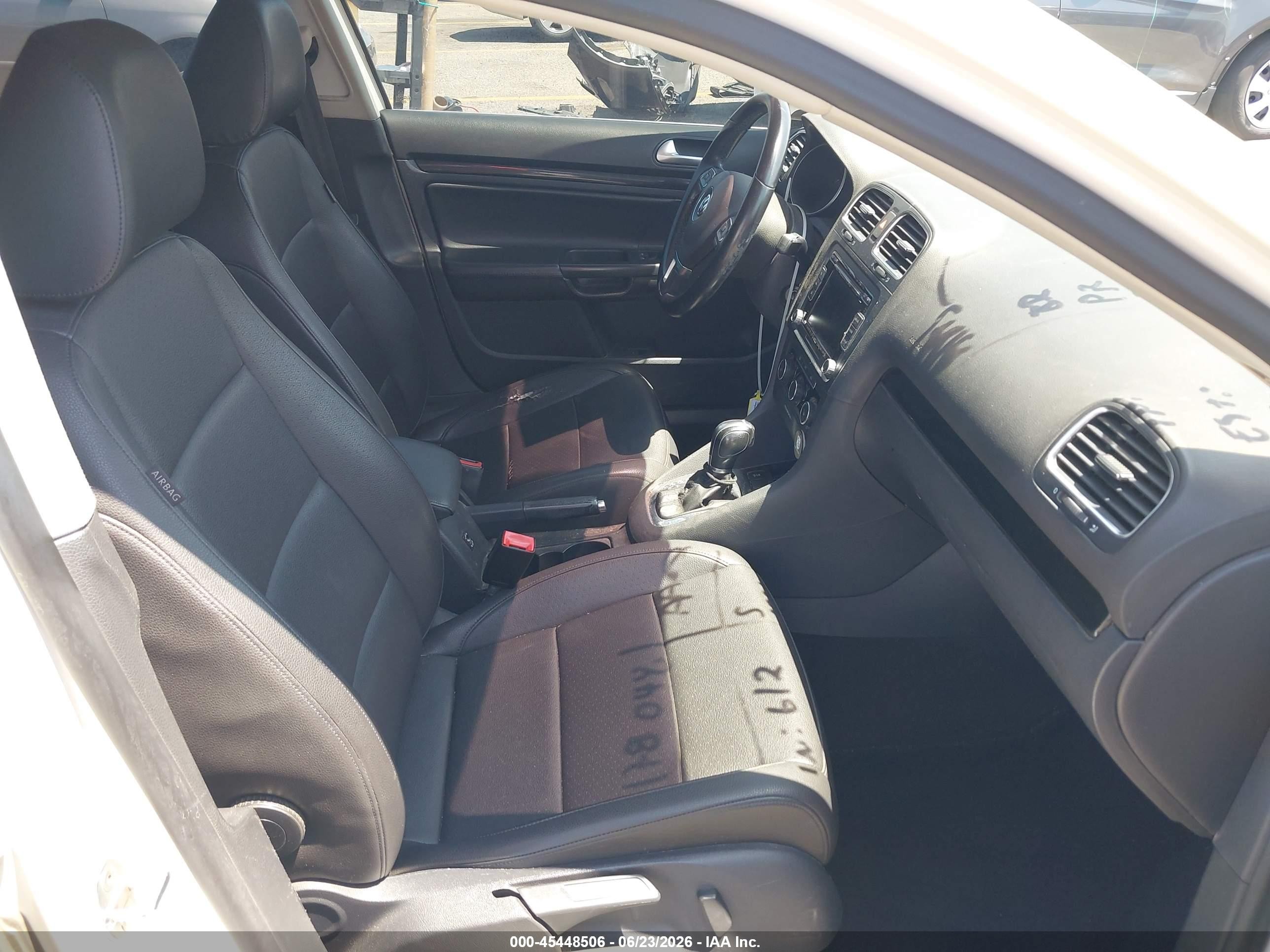 2013 Volkswagen Jetta Sportwagen 2.0l Tdi White vin: 3VWPL7AJ3DM672043