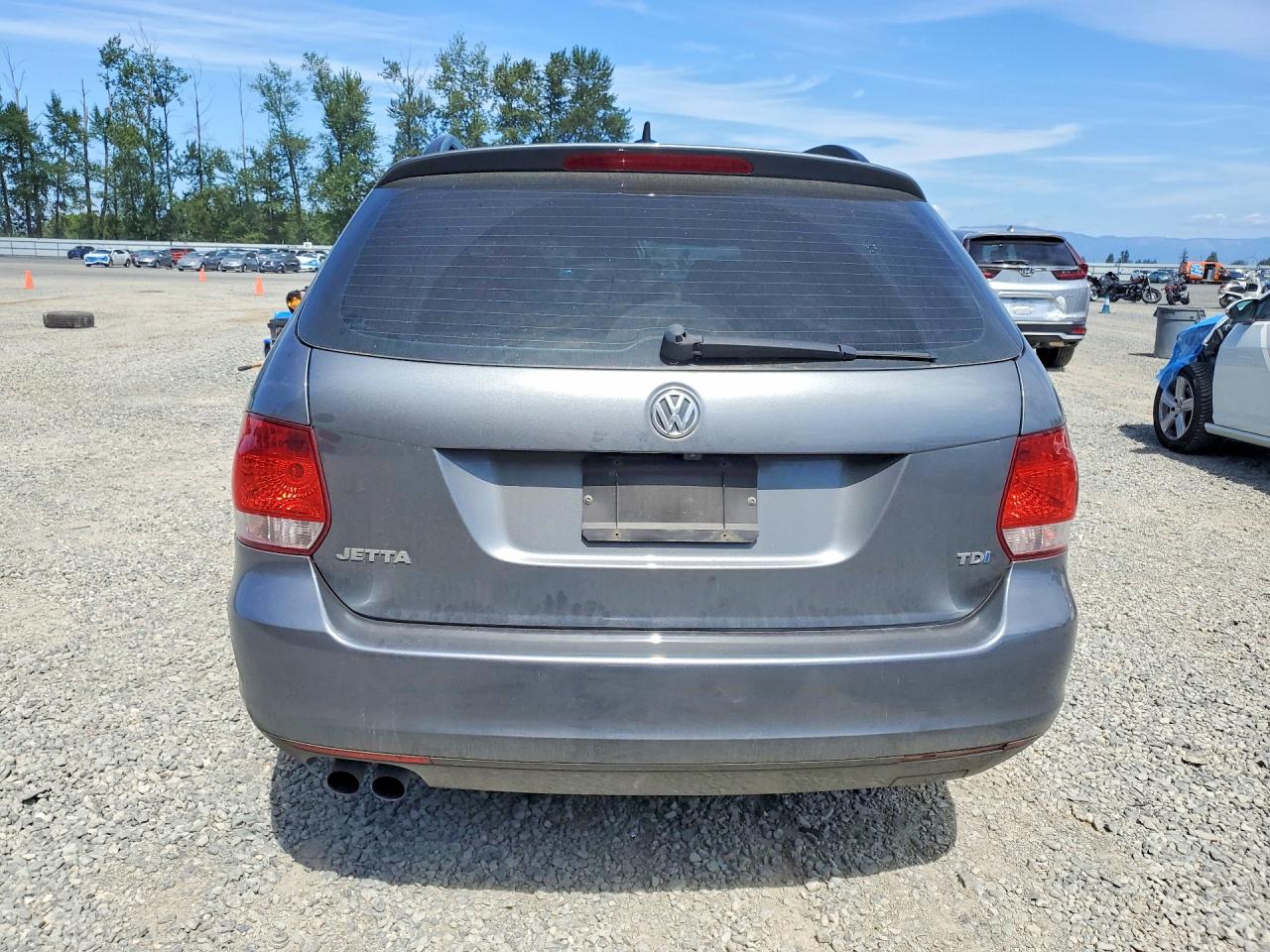 2014 Volkswagen Jetta Tdi Gray vin: 3VWPL7AJ3EM604083