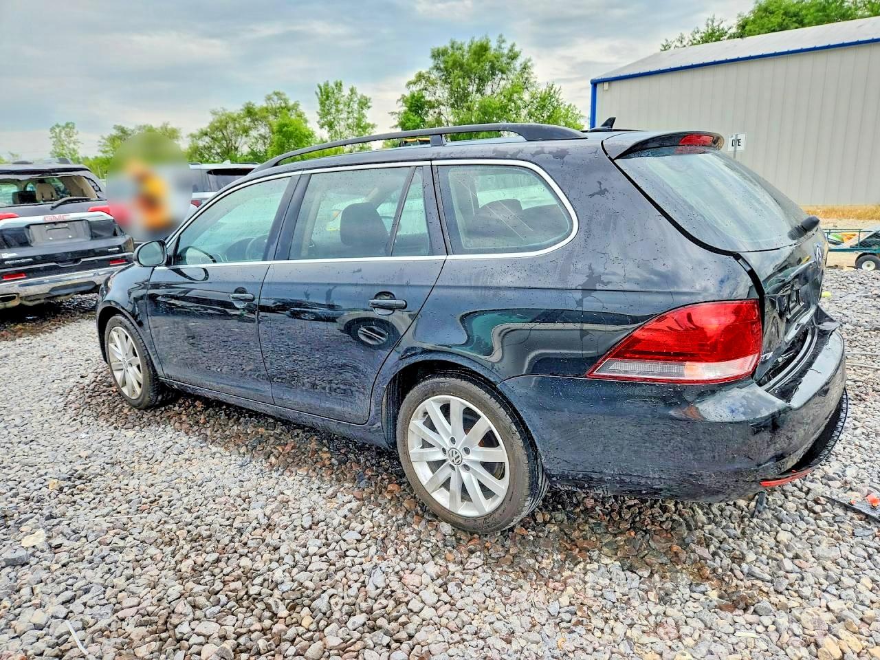 2014 Volkswagen Jetta Tdi Black vin: 3VWPL7AJ3EM627380