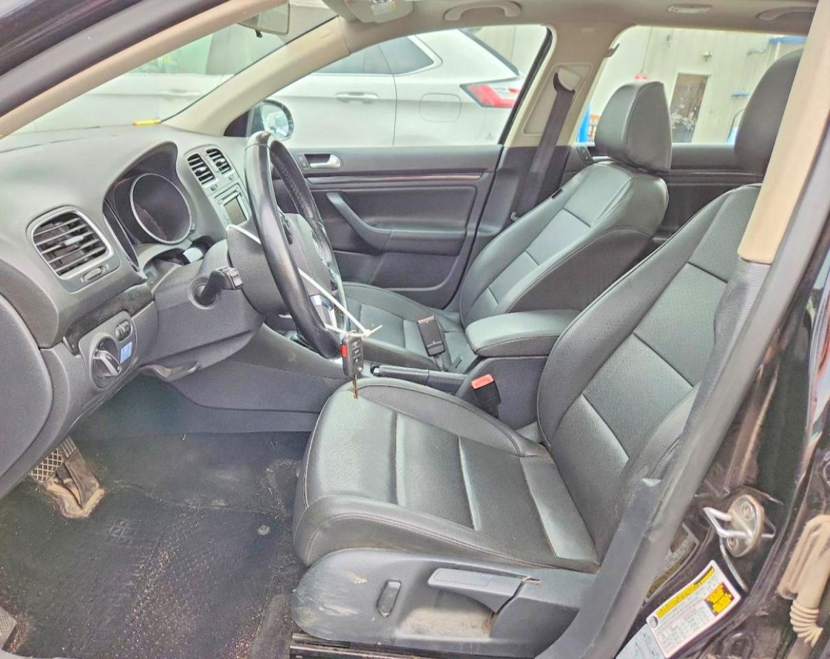 2014 Volkswagen Jetta Tdi Black vin: 3VWPL7AJ3EM627380