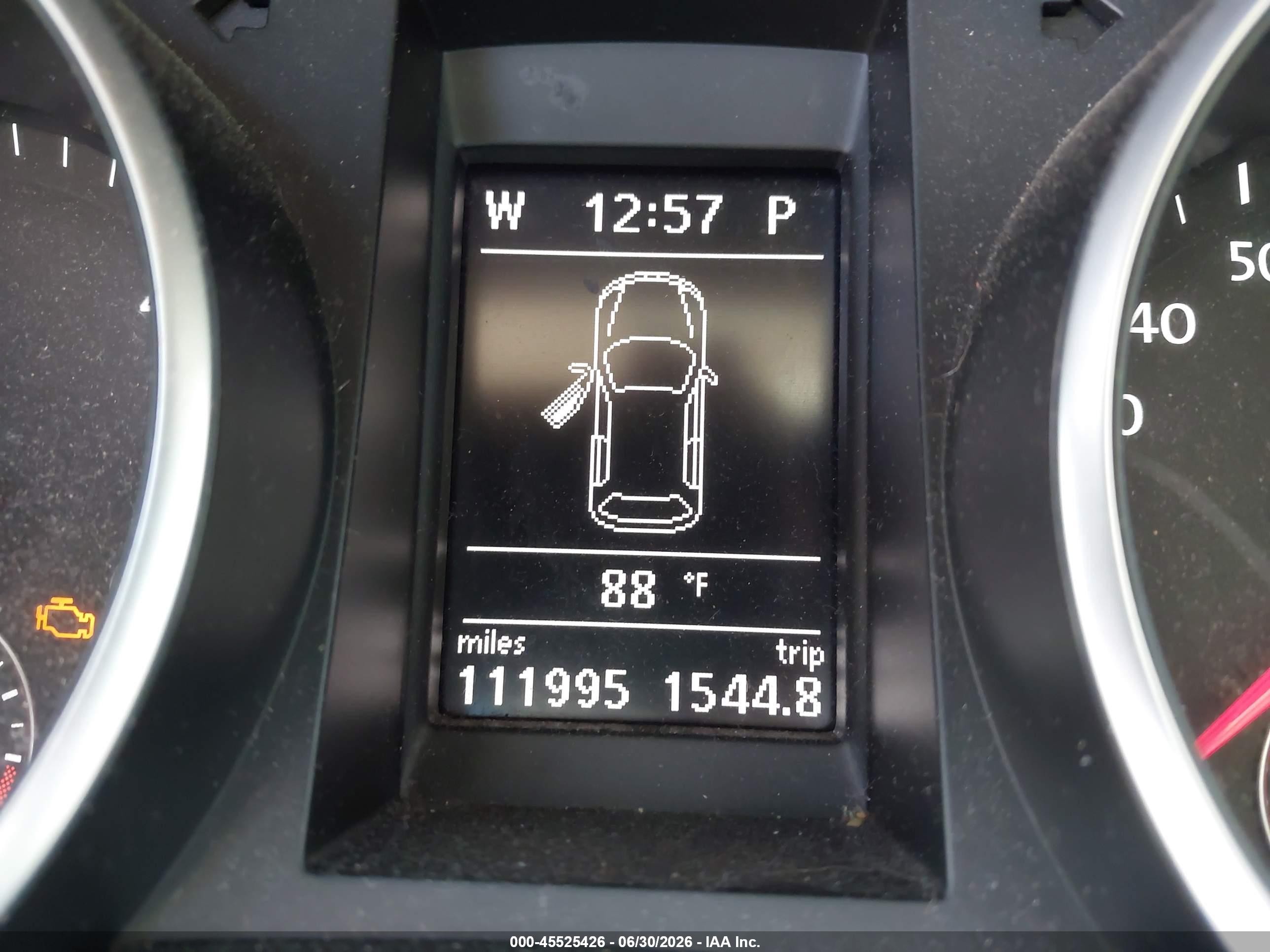 2012 Volkswagen Jetta Sportwagen 2.0l Tdi White vin: 3VWPL7AJ4CM655363